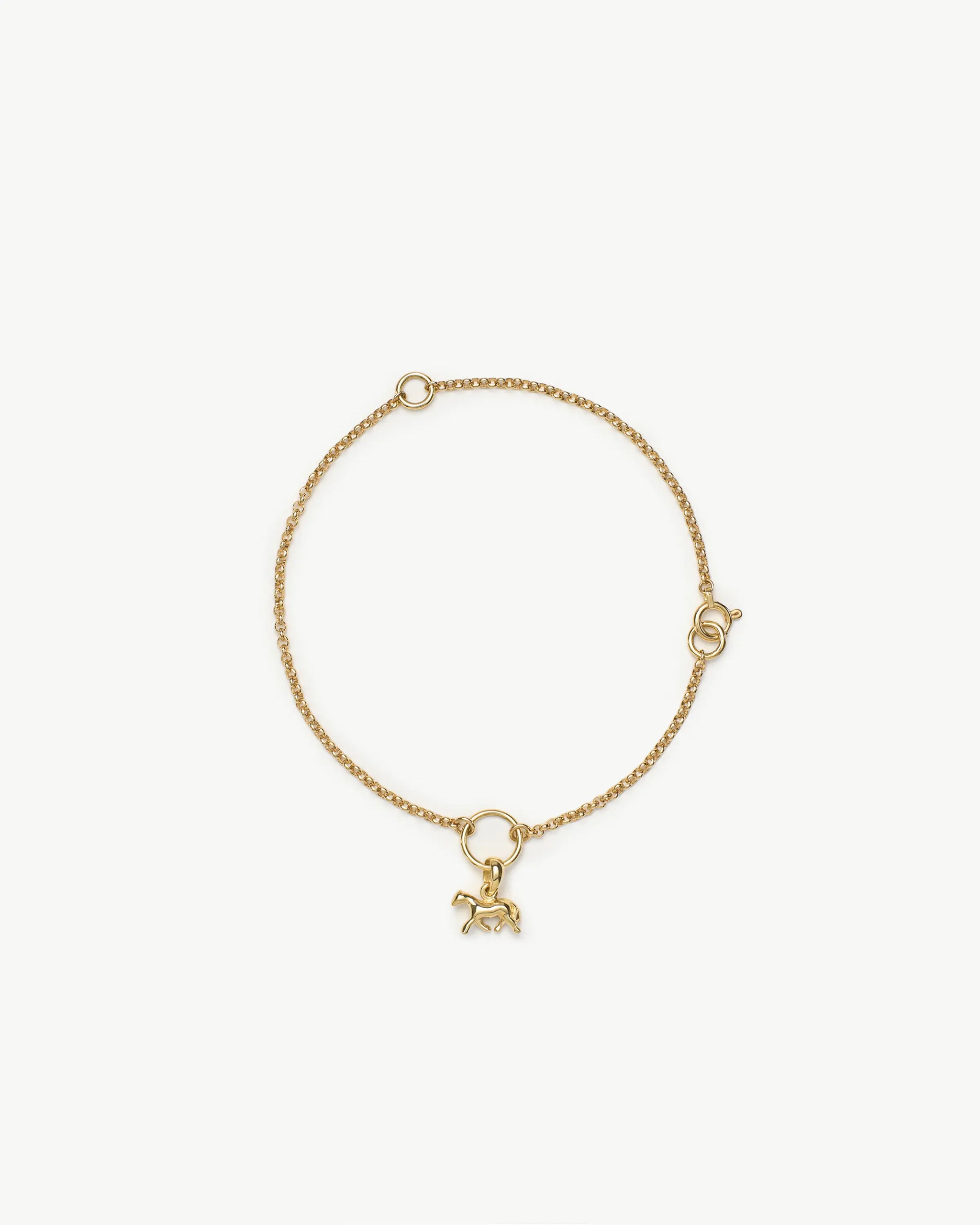 horse chain bracelet 02 K18｜LORO(ロロ)公式通販