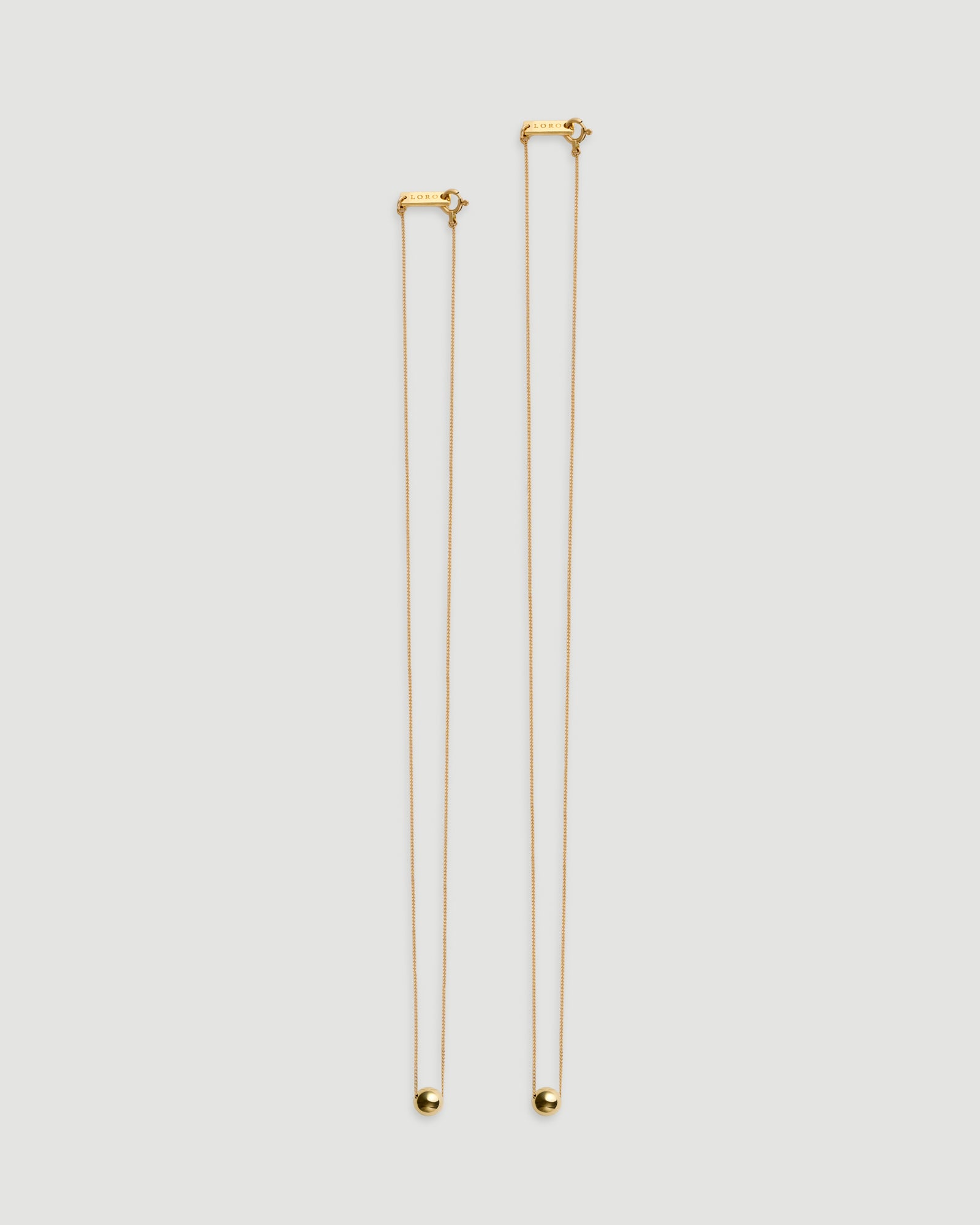 LO necklace 02 gold｜LORO(ロロ)公式通販