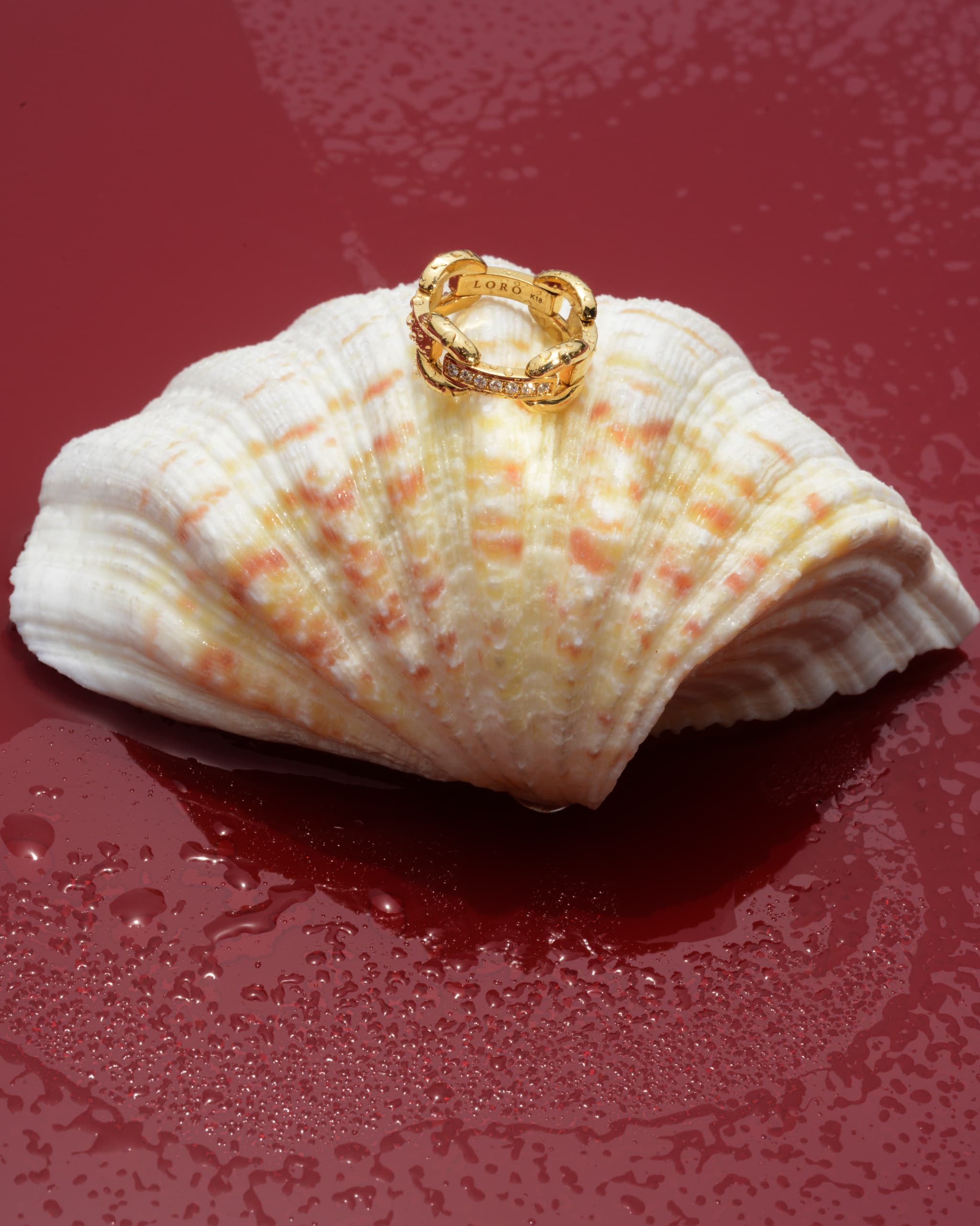 【受注品】VO ring 01 gold dia