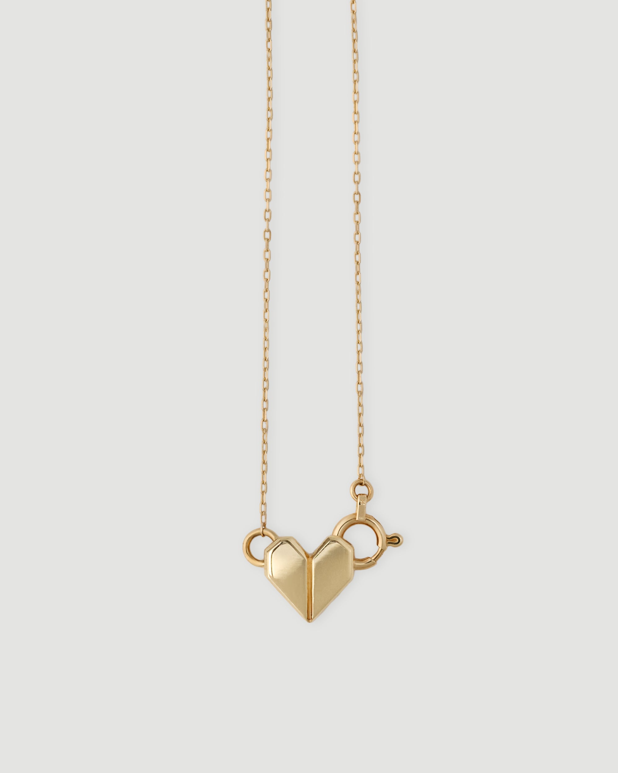 ORIGAMI heart necklace 01 K18|LORO(ロロ)公式通販 ORIGAMI heart necklace 01 K18|LORO(ロロ)公式通販