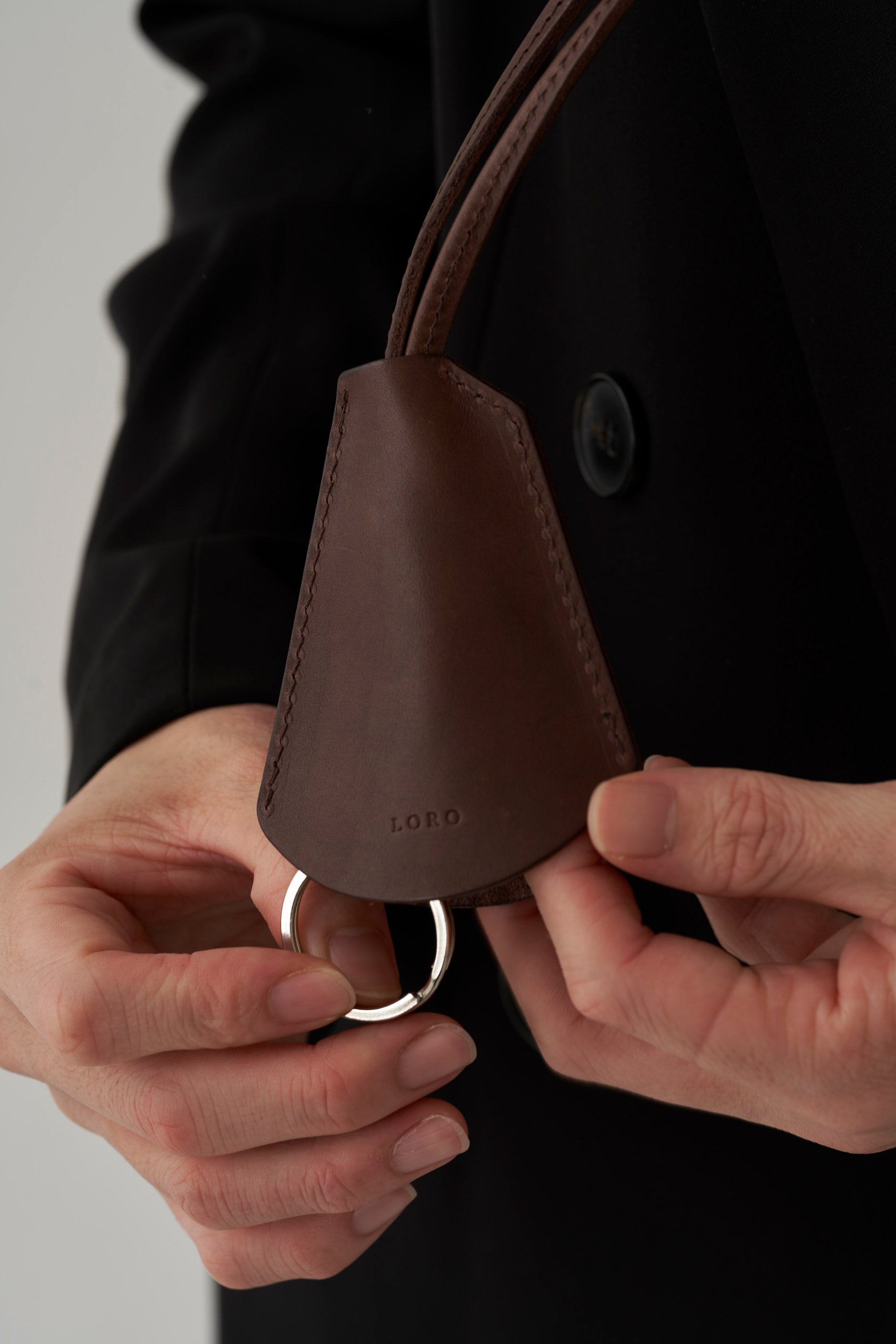 leather key cover
