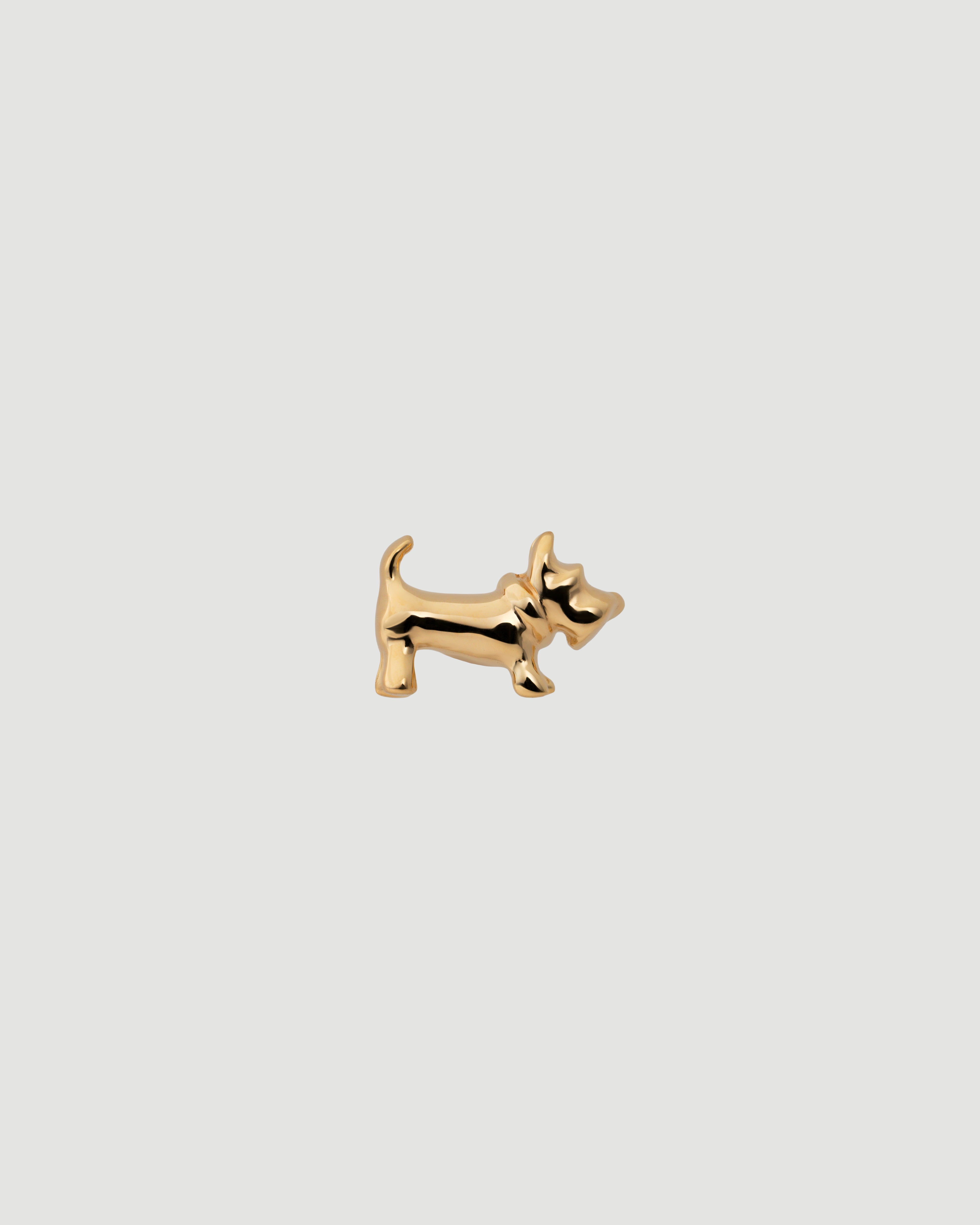【受注品】schnauzer pierce gold