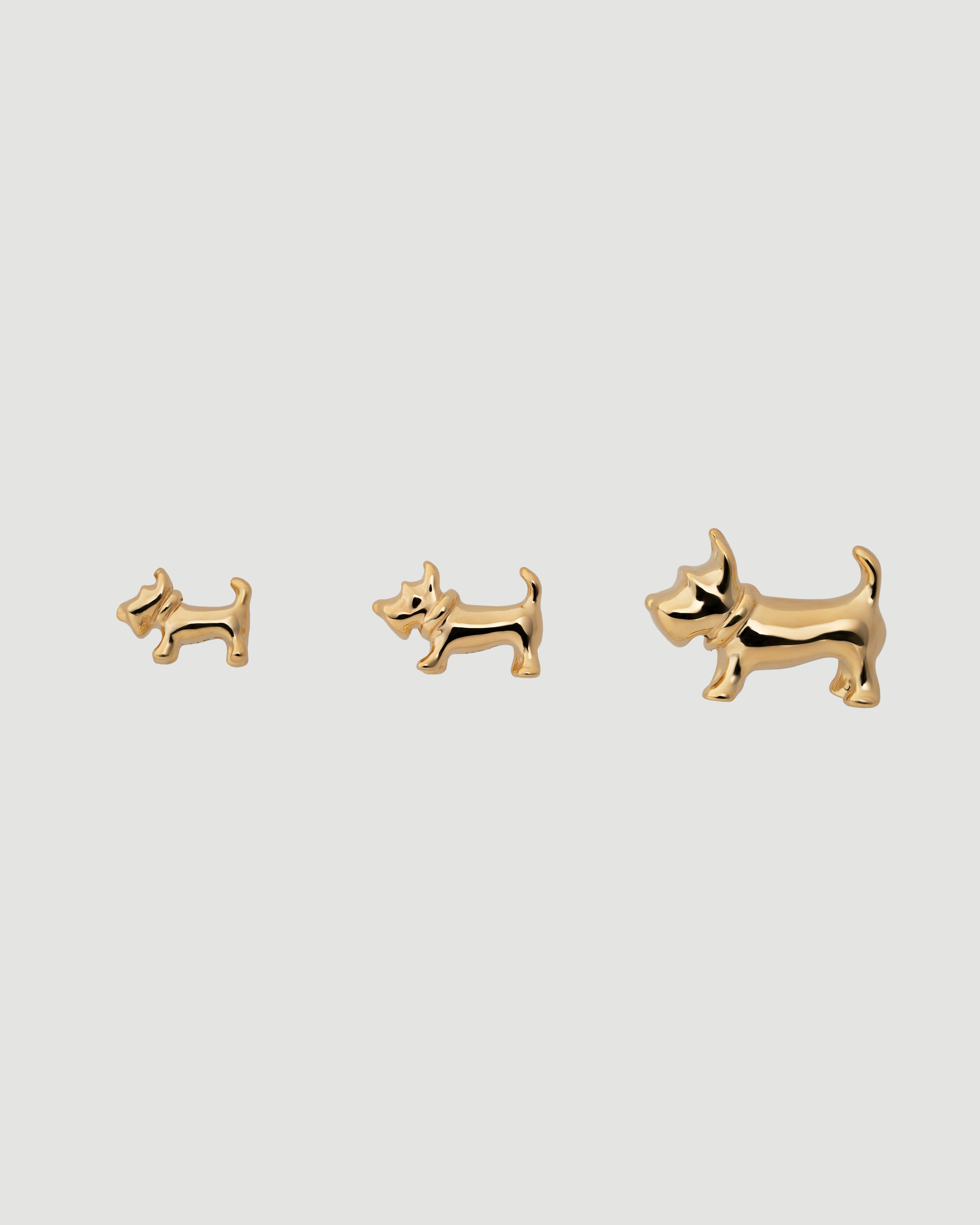 【受注品】schnauzer pierce gold