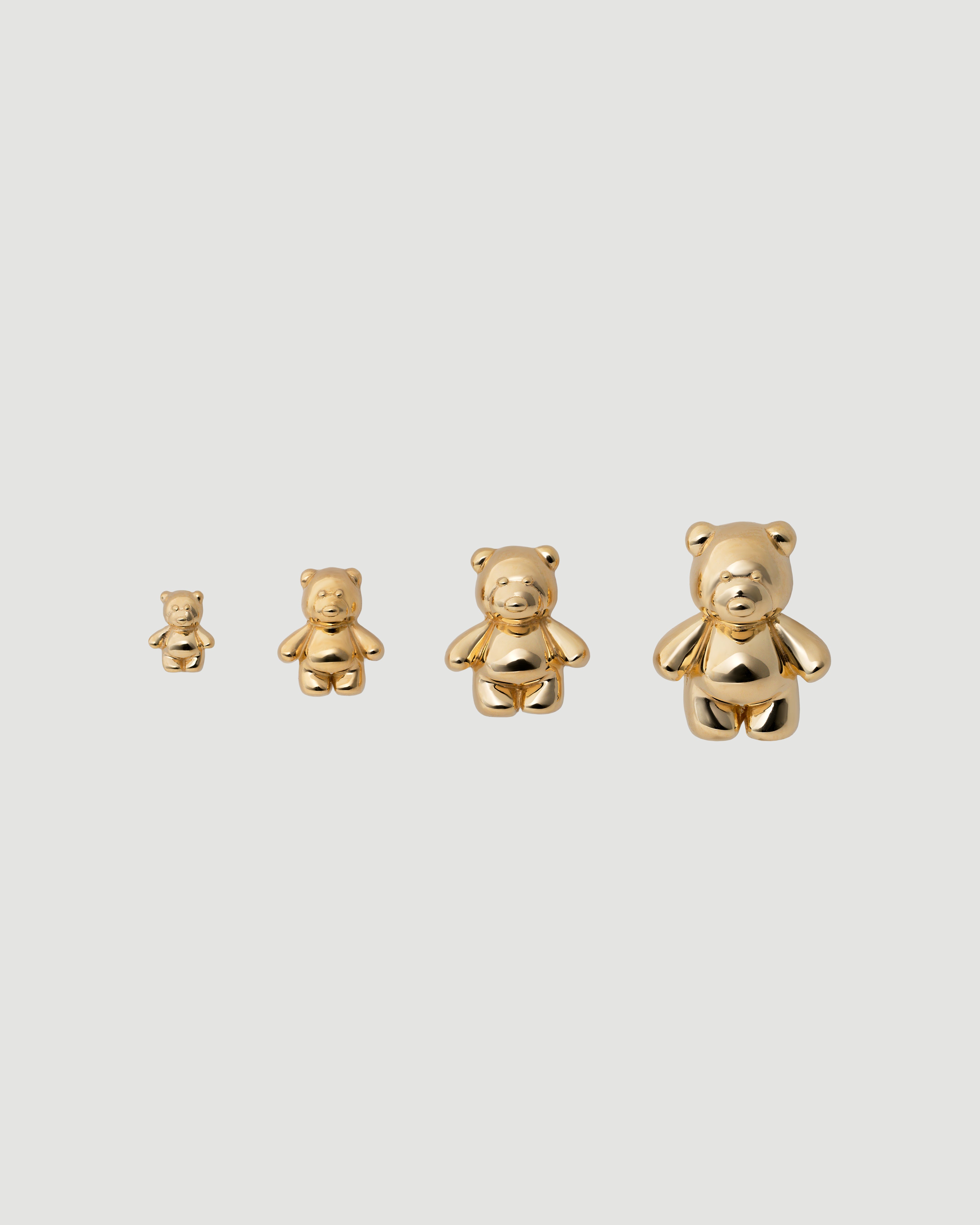 【受注品】bear pierce gold