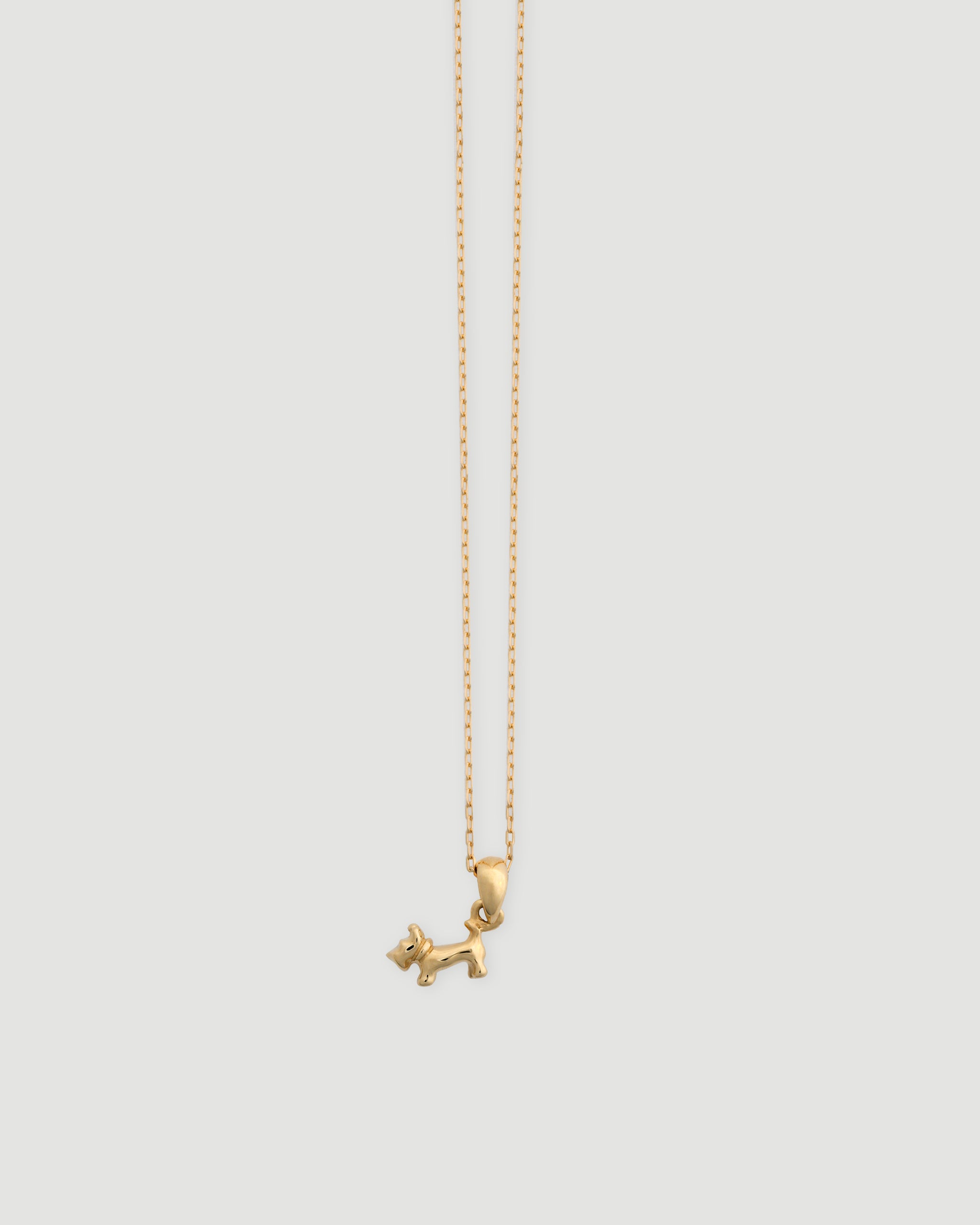 schnauzer necklace 01 K18｜LORO(ロロ)公式通販