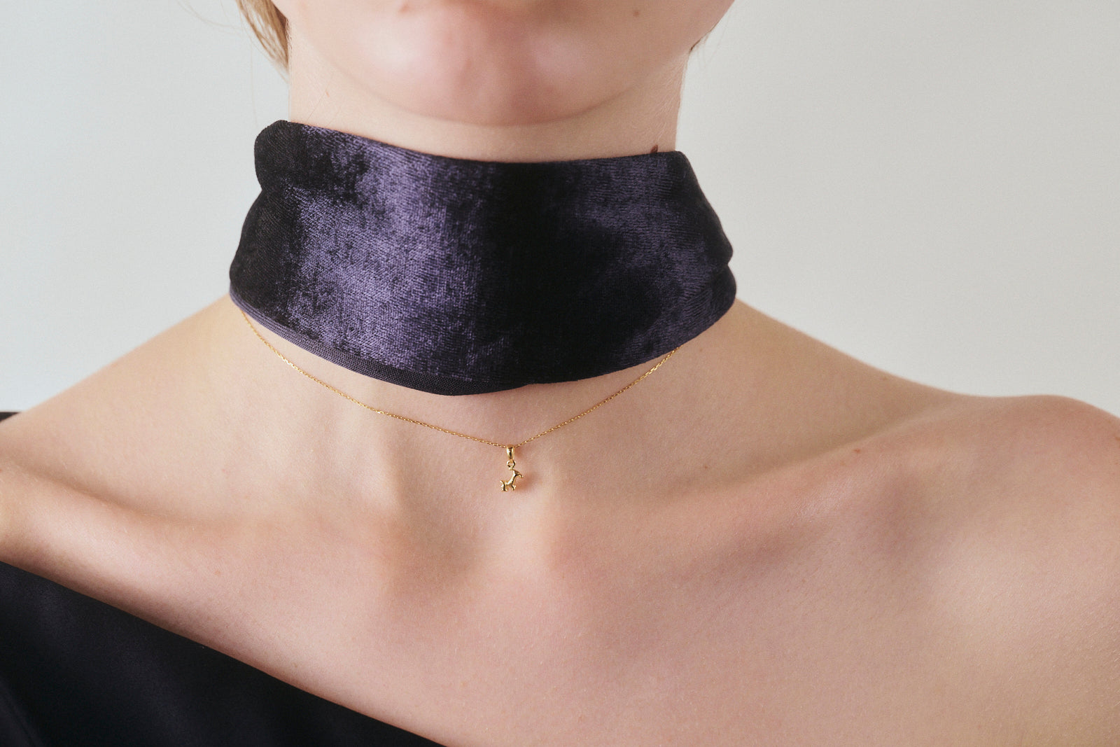 schnauzer necklace 01 K18