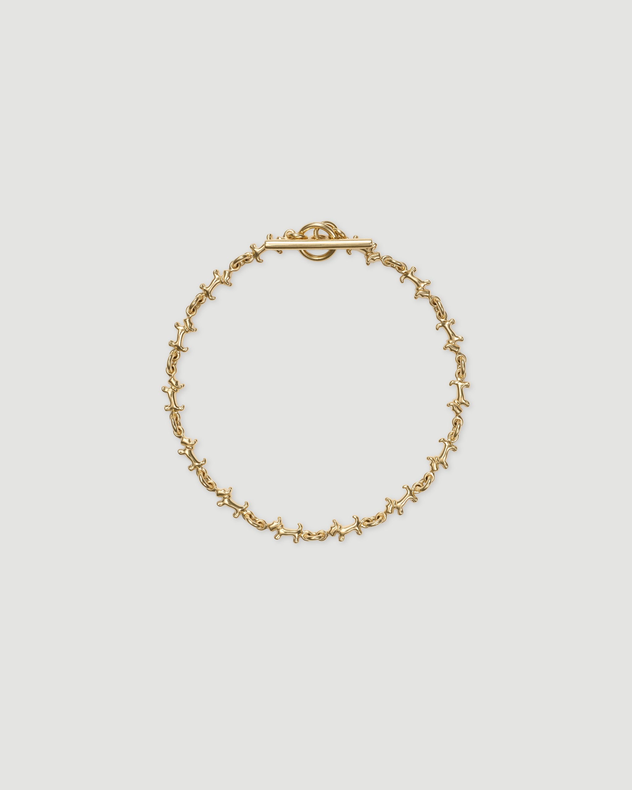 schnauzer chain bracelet 01 K18｜LORO(ロロ)公式通販