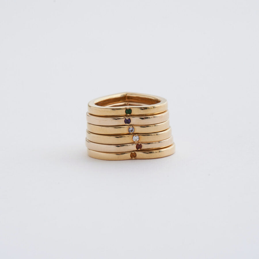 【受注品】heart ring K18