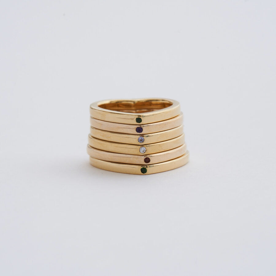 【受注品】heart ring K18