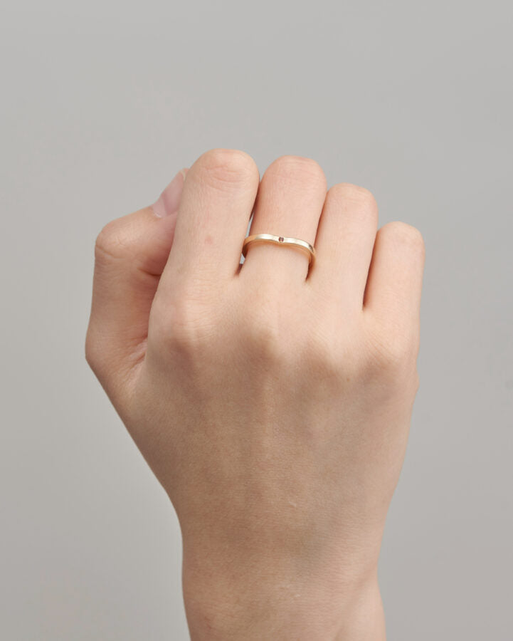 【受注品】heart ring K18