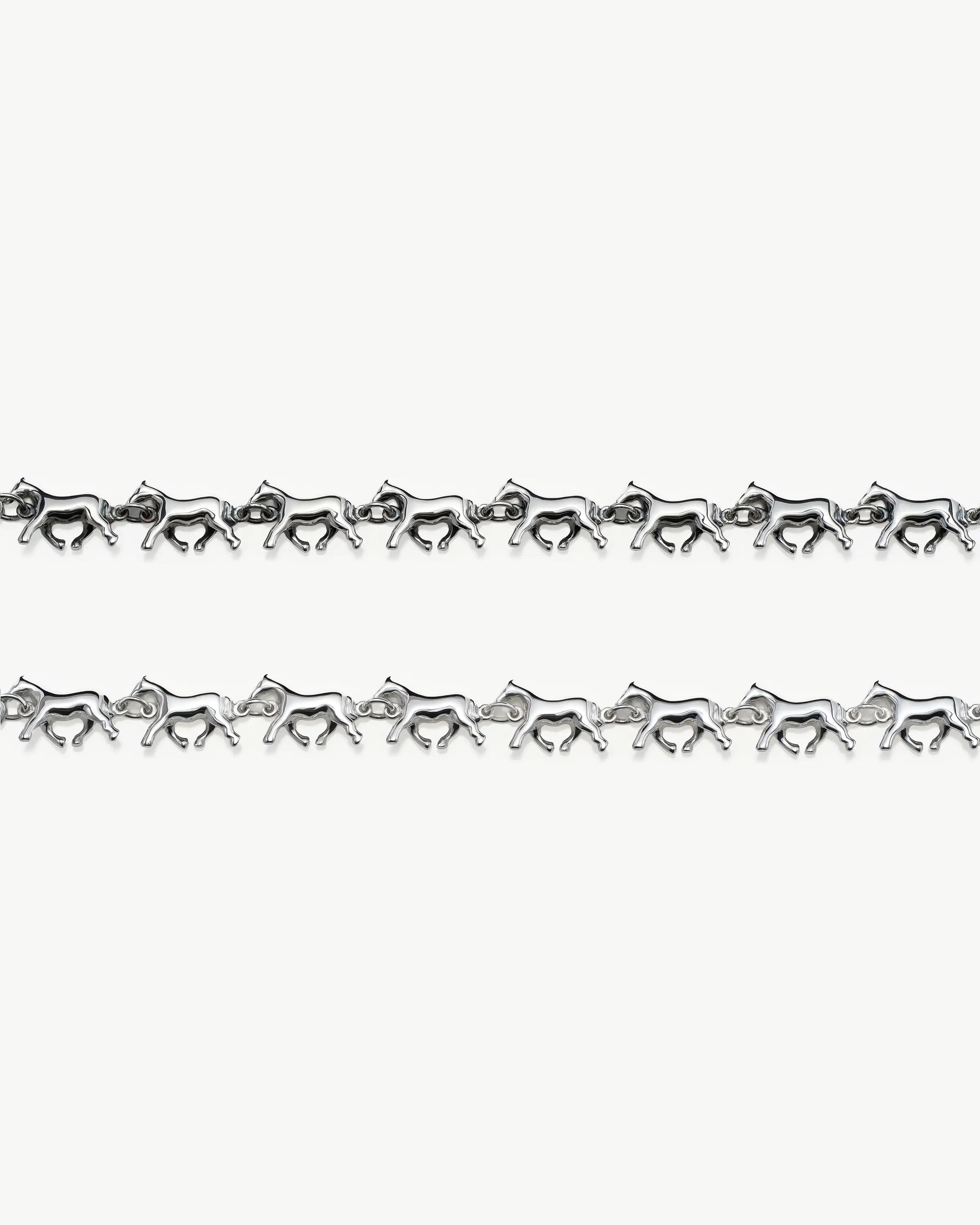 horse chain bracelet 01