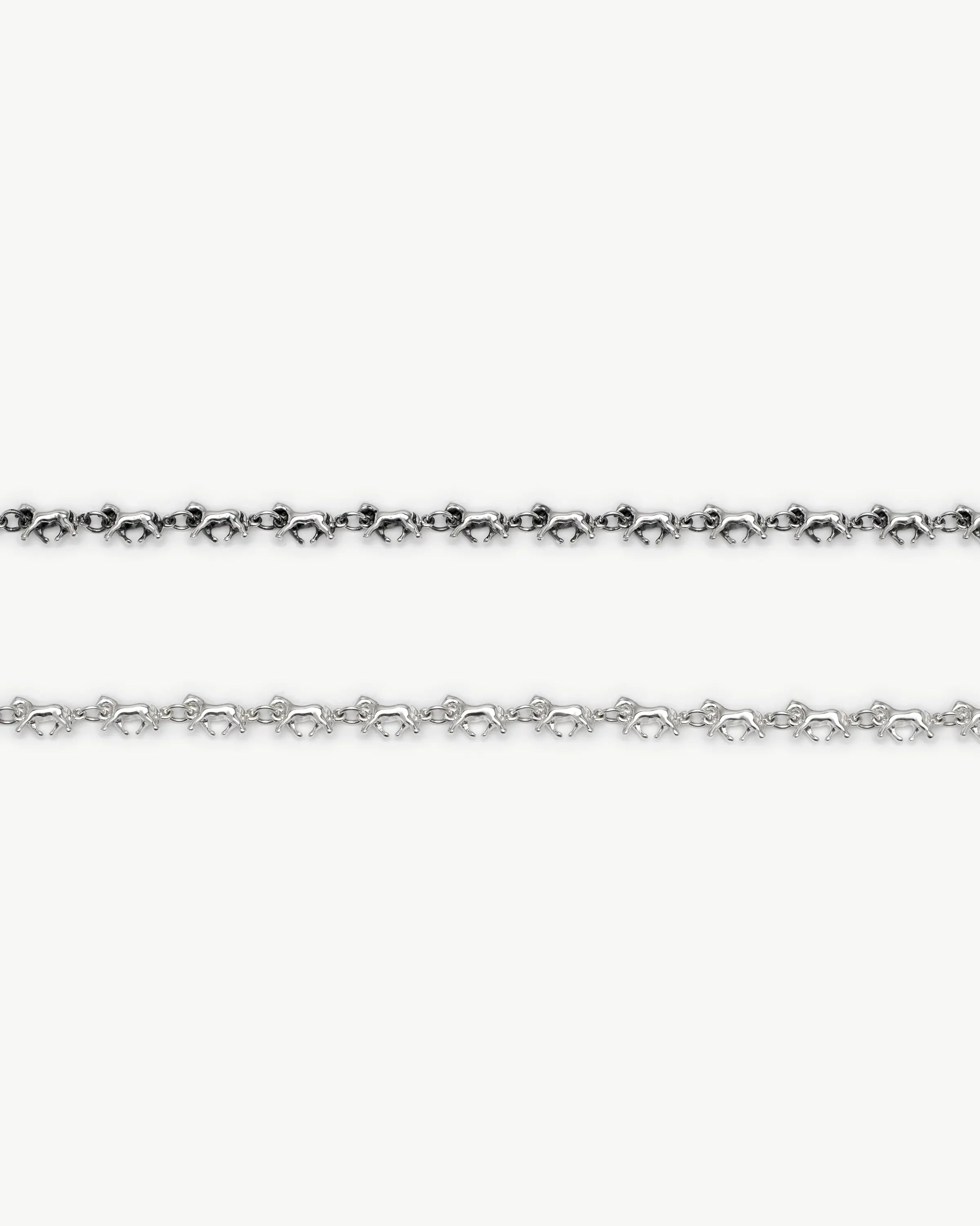 horse chain bracelet 01
