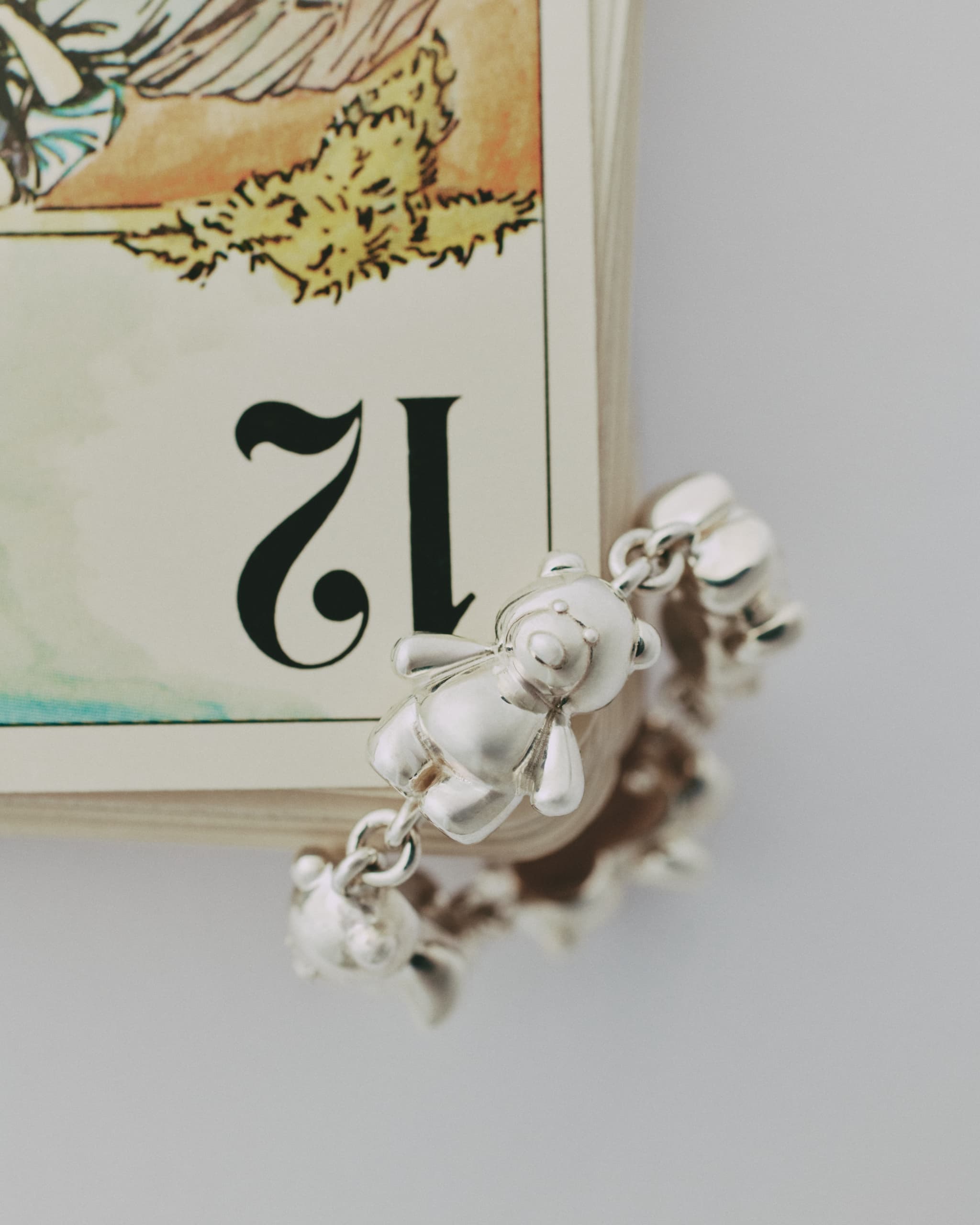 【受注品】bear chain ring