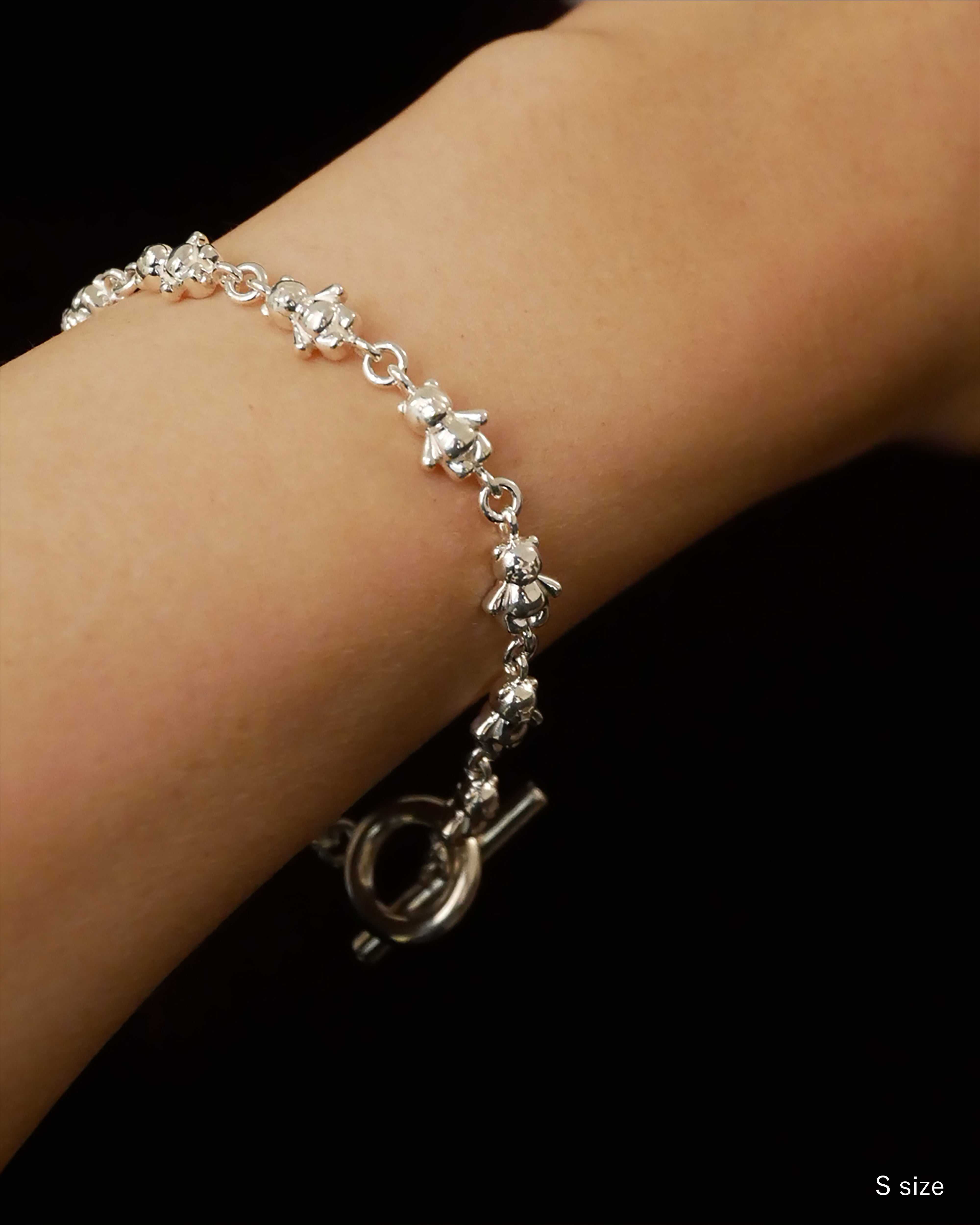 bear chain bracelet 01