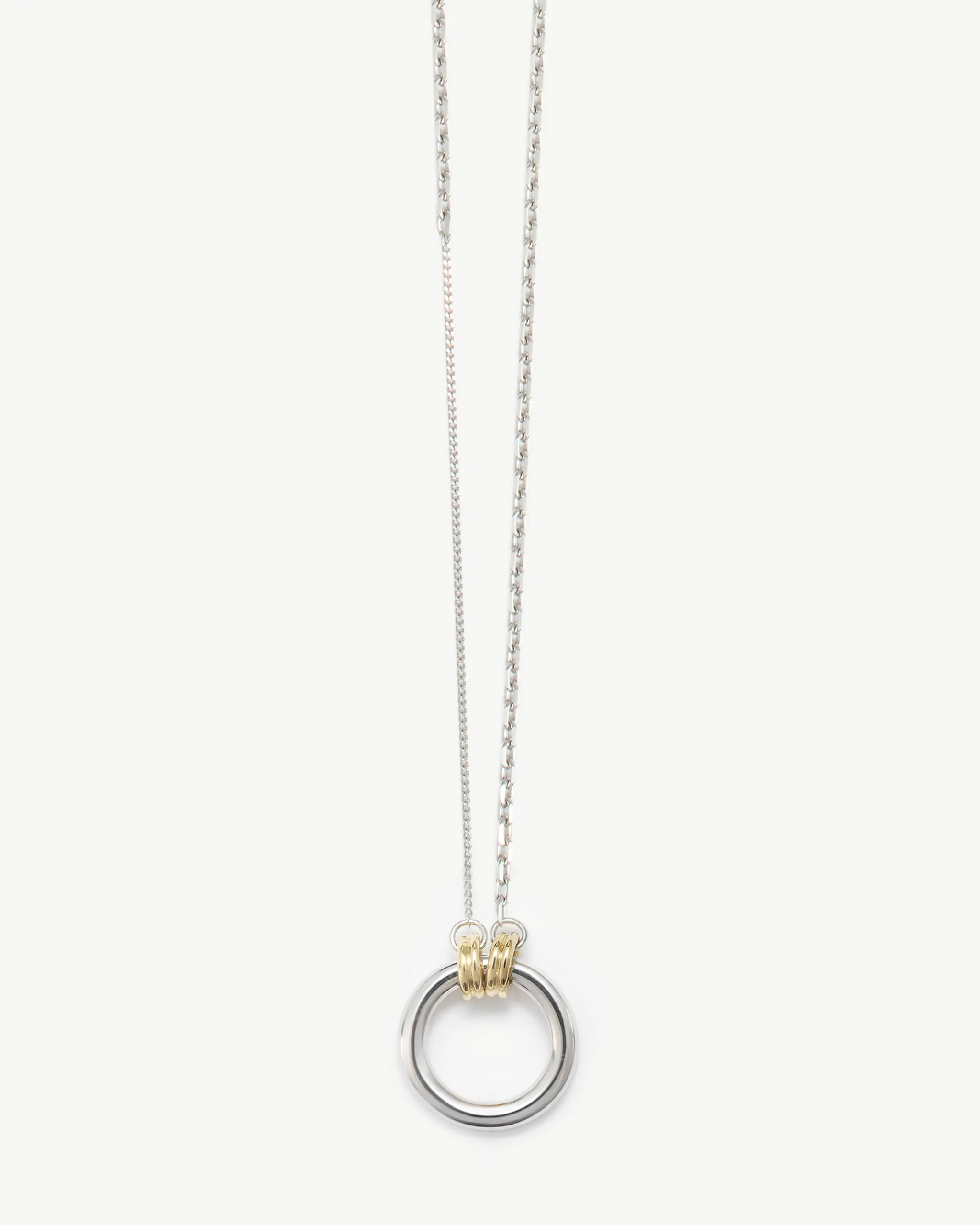 アクセサリー Loro / loop necklace 01 mix 45cm loop necklace 01 pt900｜LORO(ロロ)公式通販