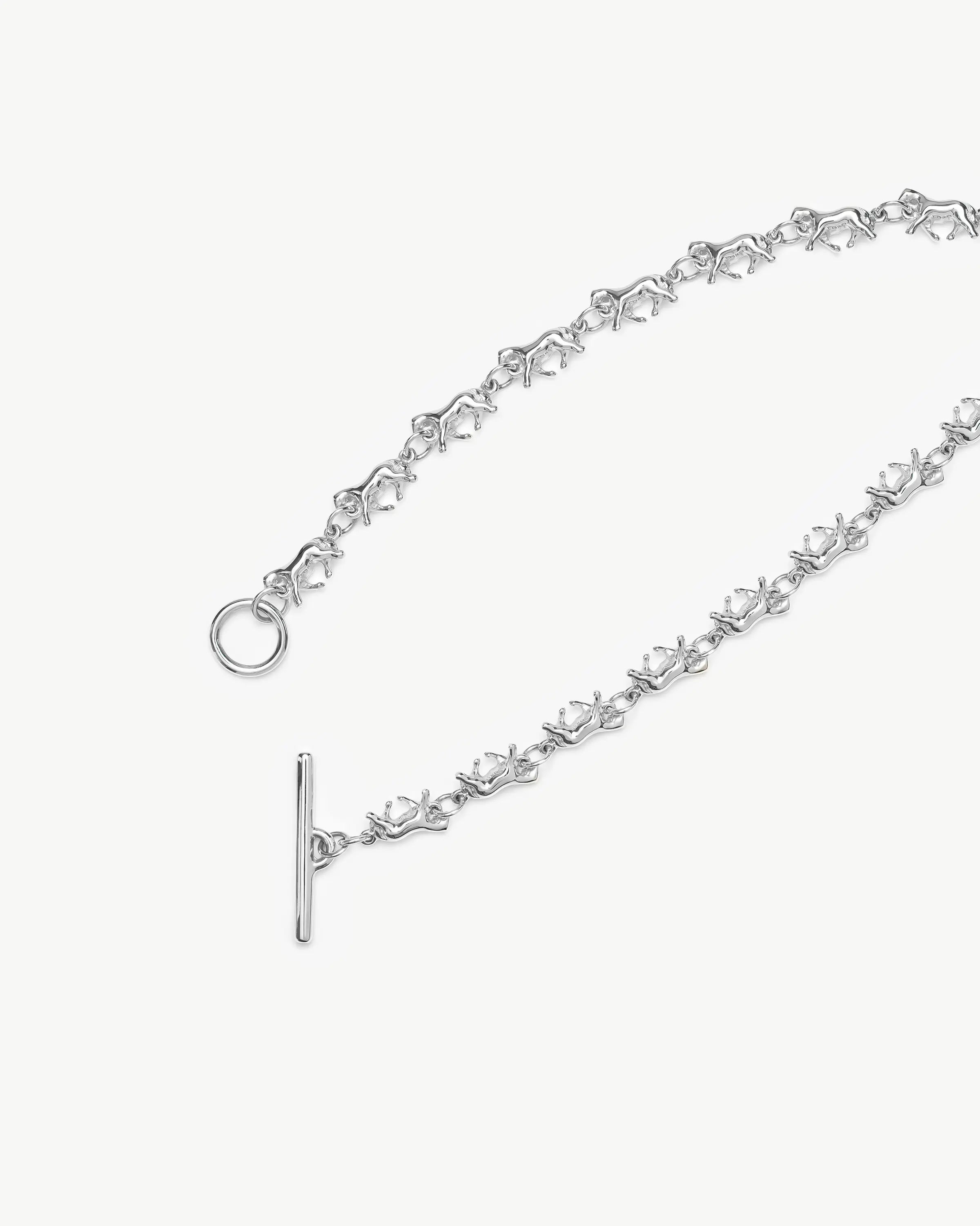 horse chain bracelet 01