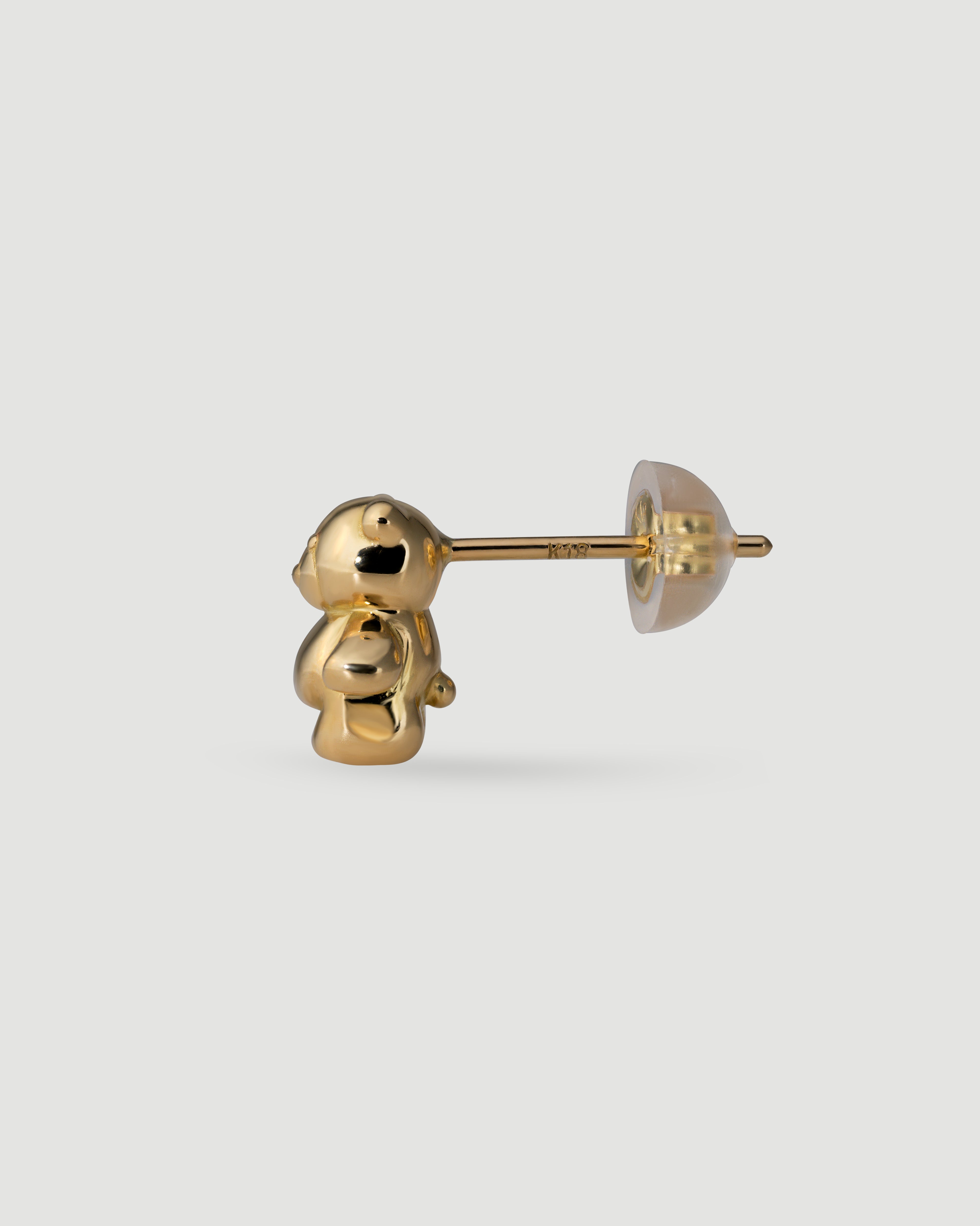 【受注品】bear pierce gold