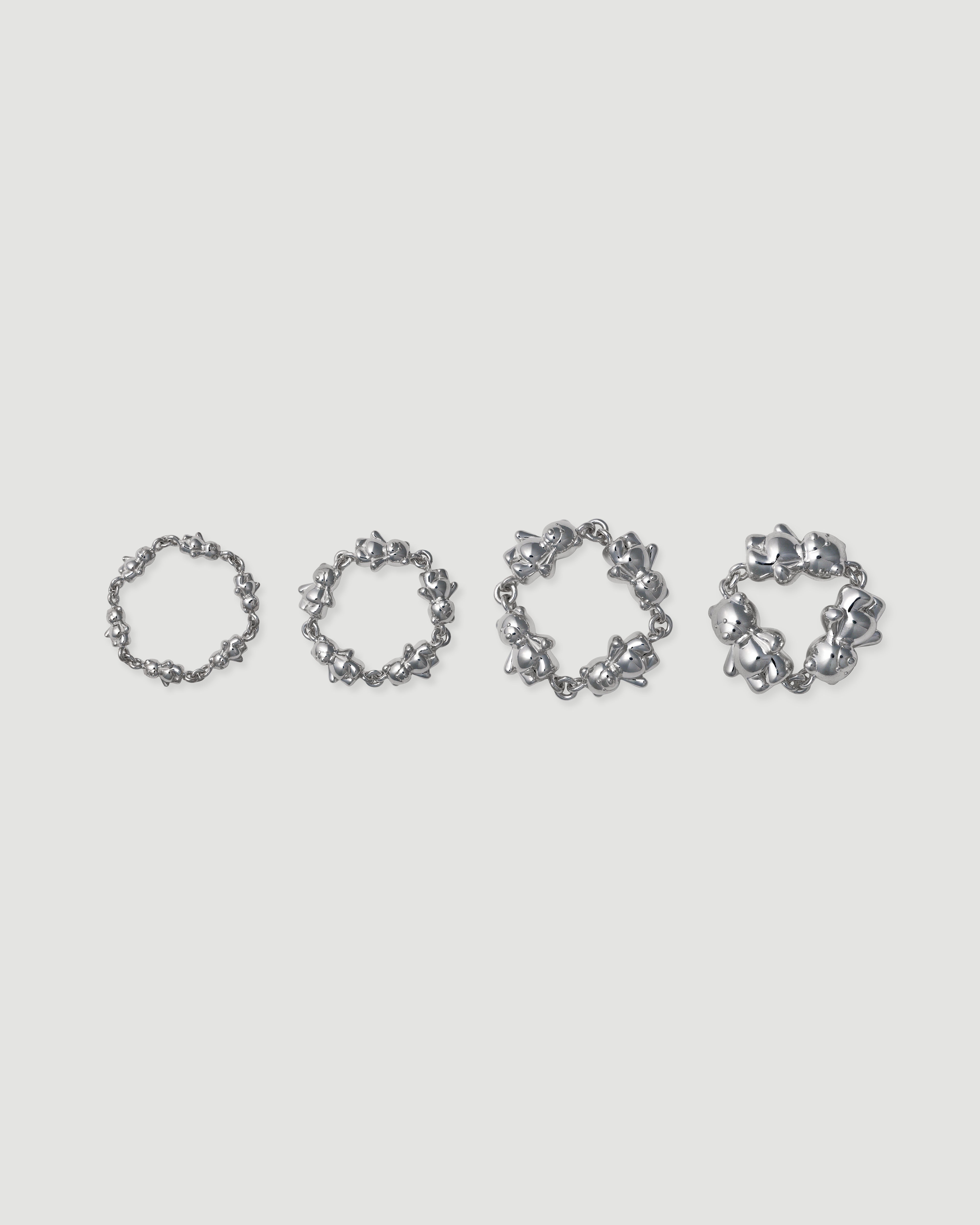LORO ロロ bear chain ring Sサイズ 4号 silver UNITED ARROWS - 専用 