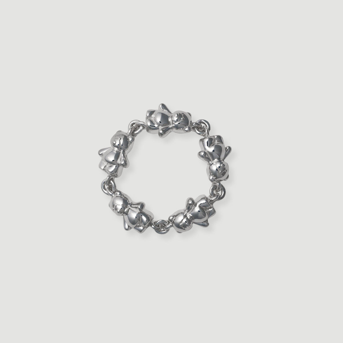【loro】ロロ　chain ring 01／1号 schnauzer chain ring｜LORO(ロロ)公式通販