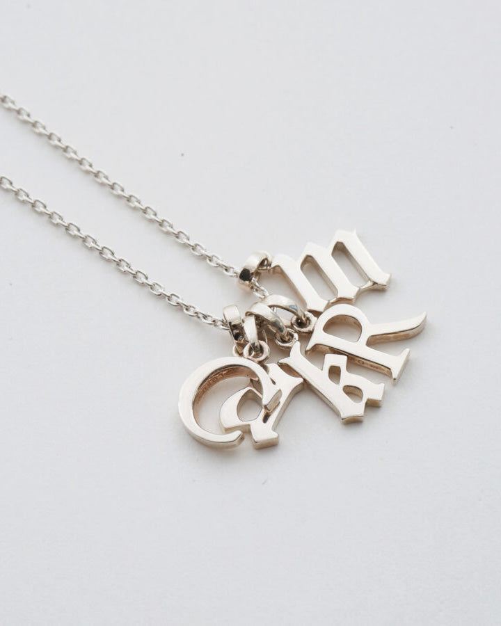 [Order item] initial necklace top 5pierce set