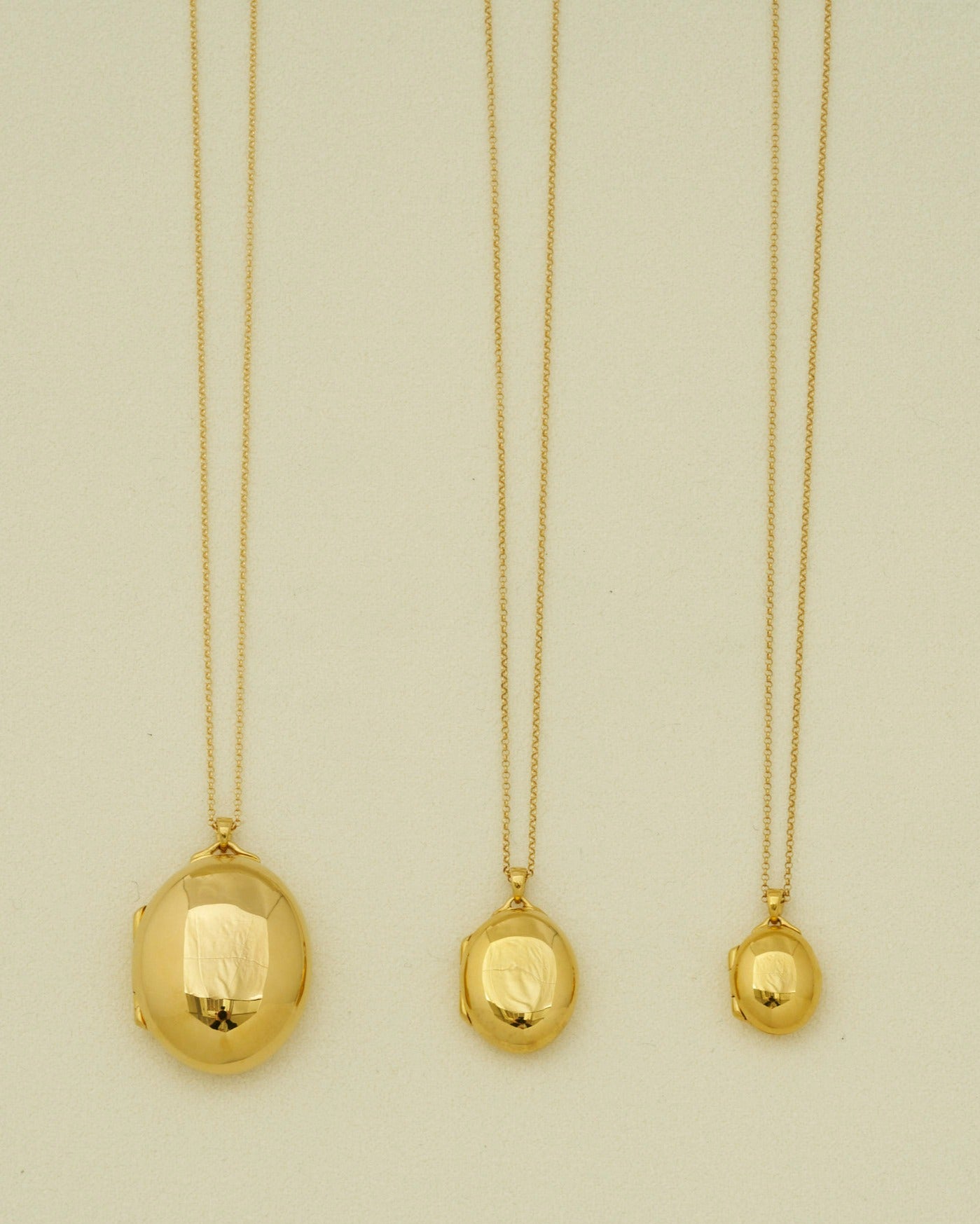 [Order item] locket necklace 01 gold