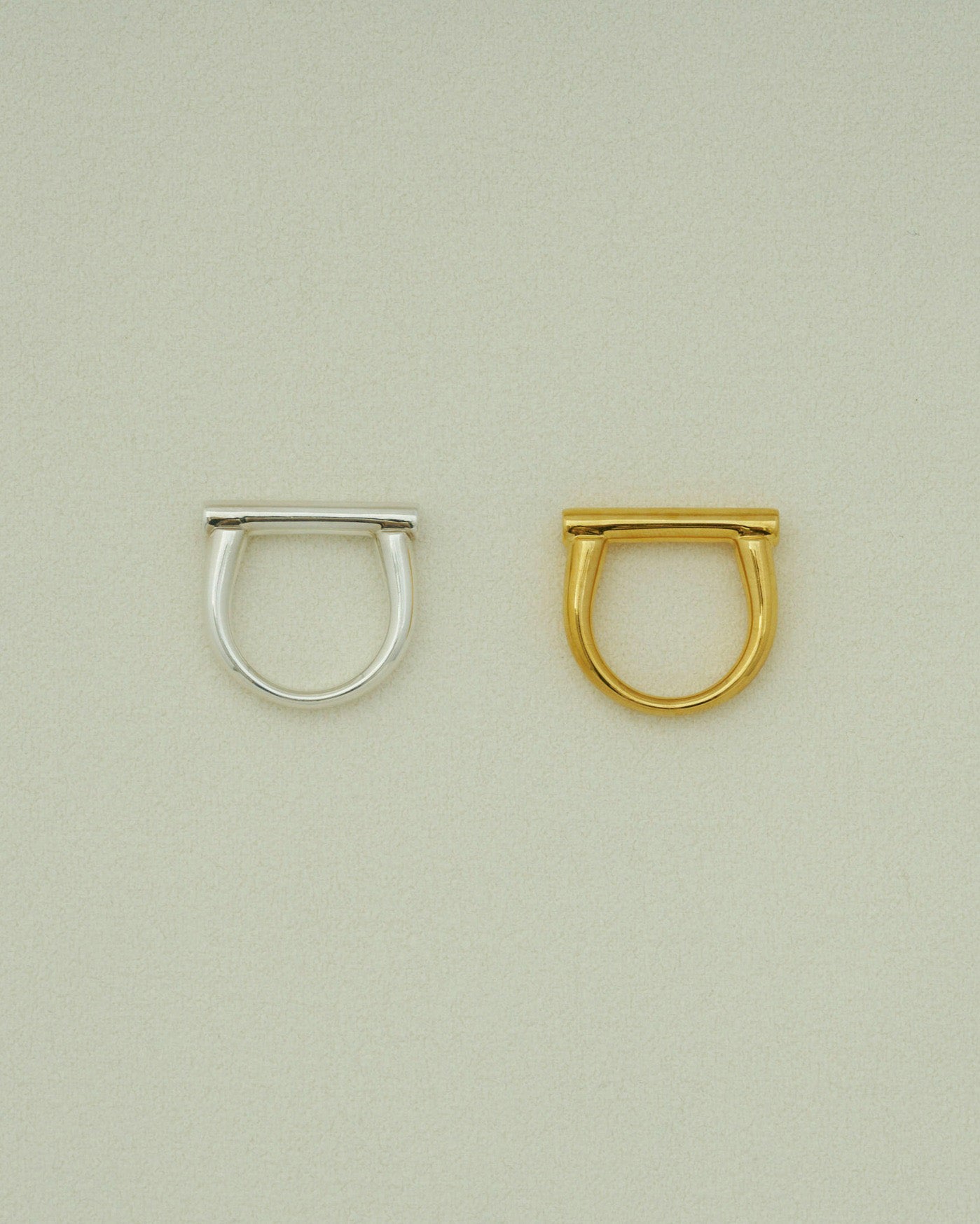 [Made to order] line ring 04 stone arrangement