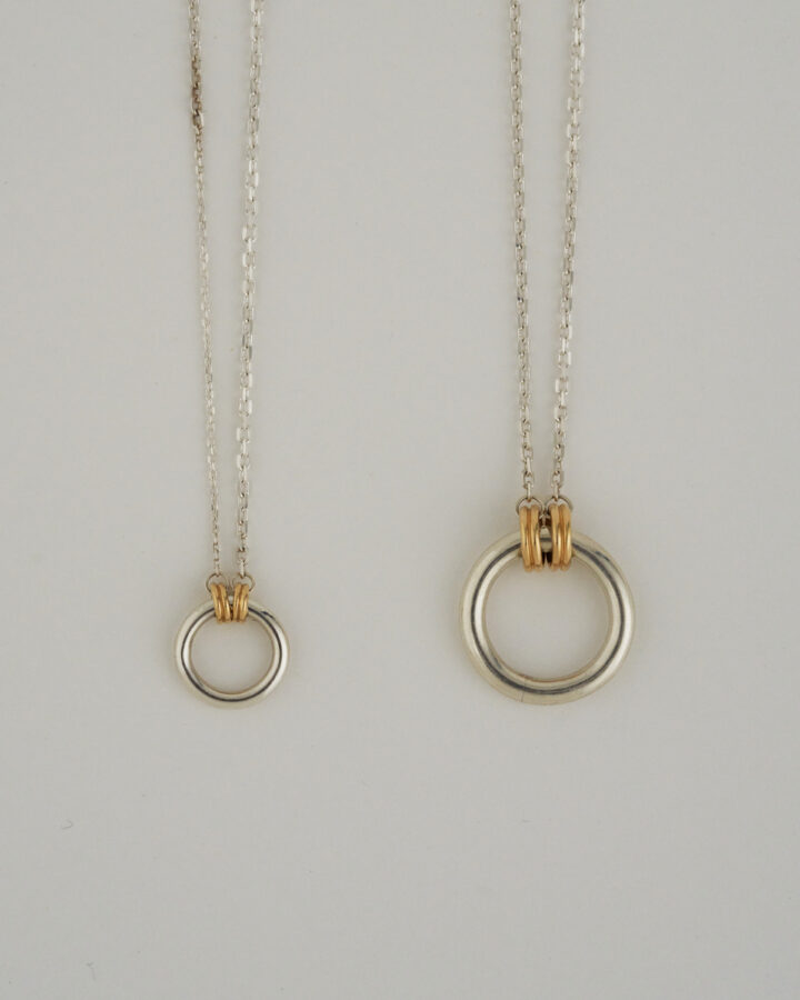 [Made to order] loop necklace 02