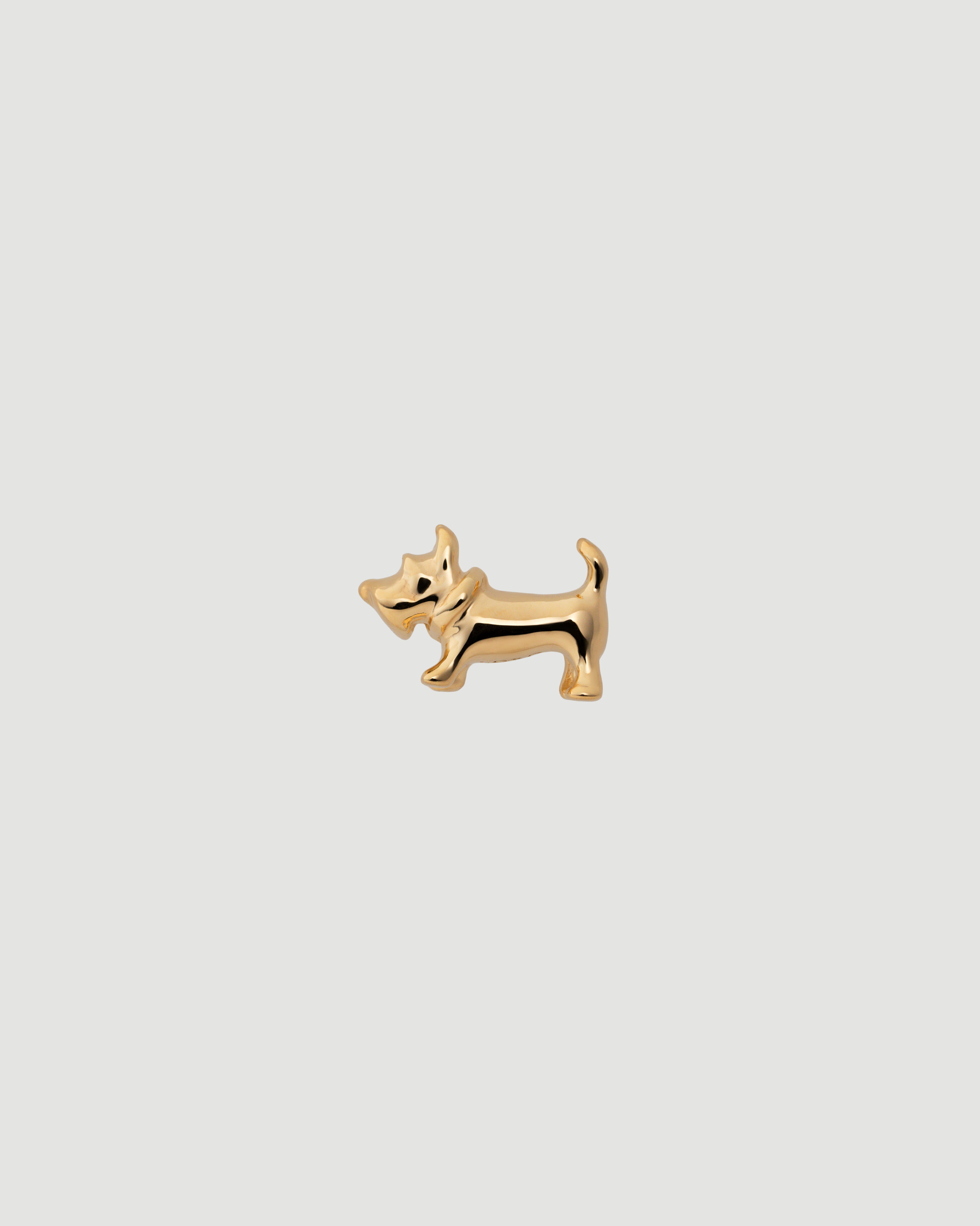 【受注品】schnauzer pierce gold