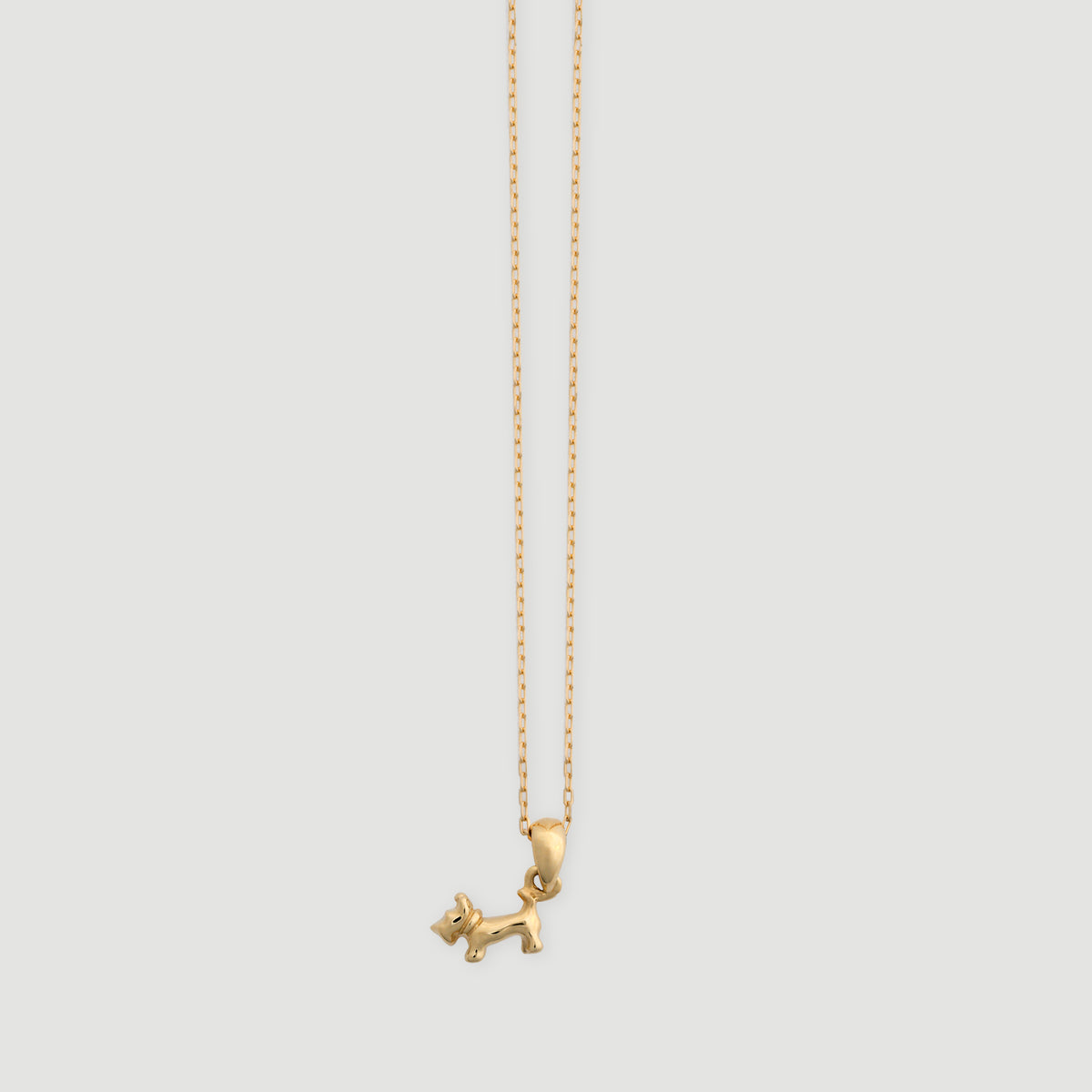 schnauzer necklace 01 K18｜LORO(ロロ)公式通販