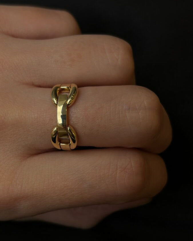 [Made to order] VO ring 01 K18 gold