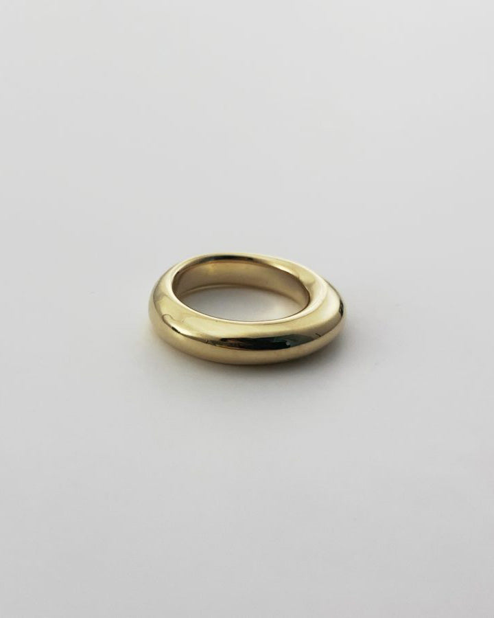 line ring 01 brass