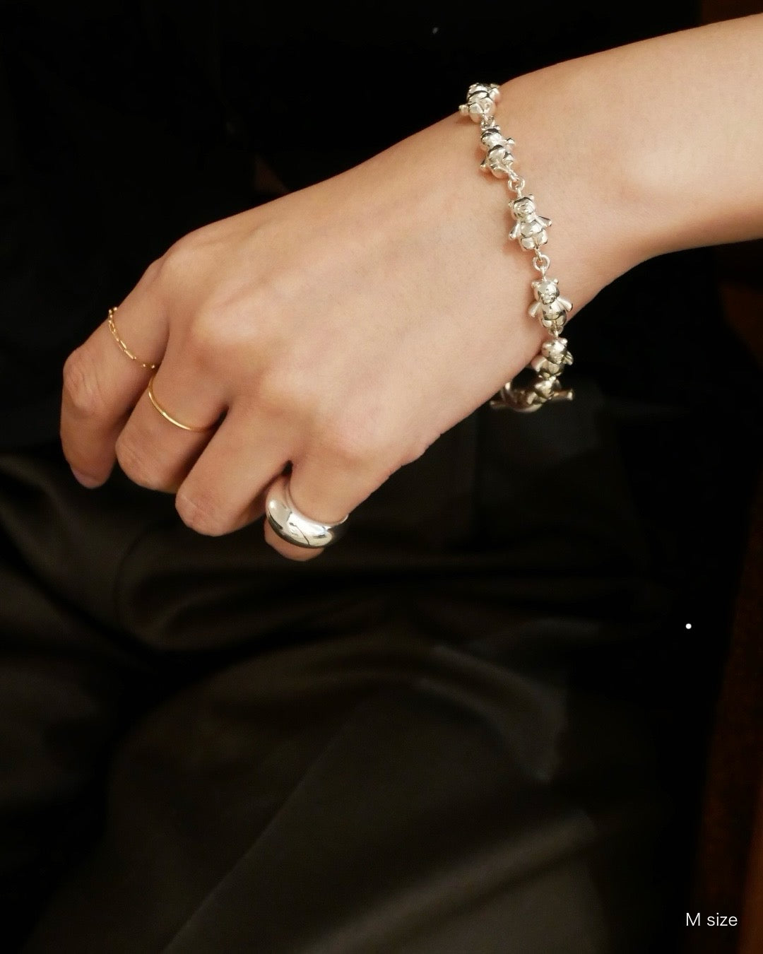 bear chain bracelet 01｜LORO(ロロ)公式通販