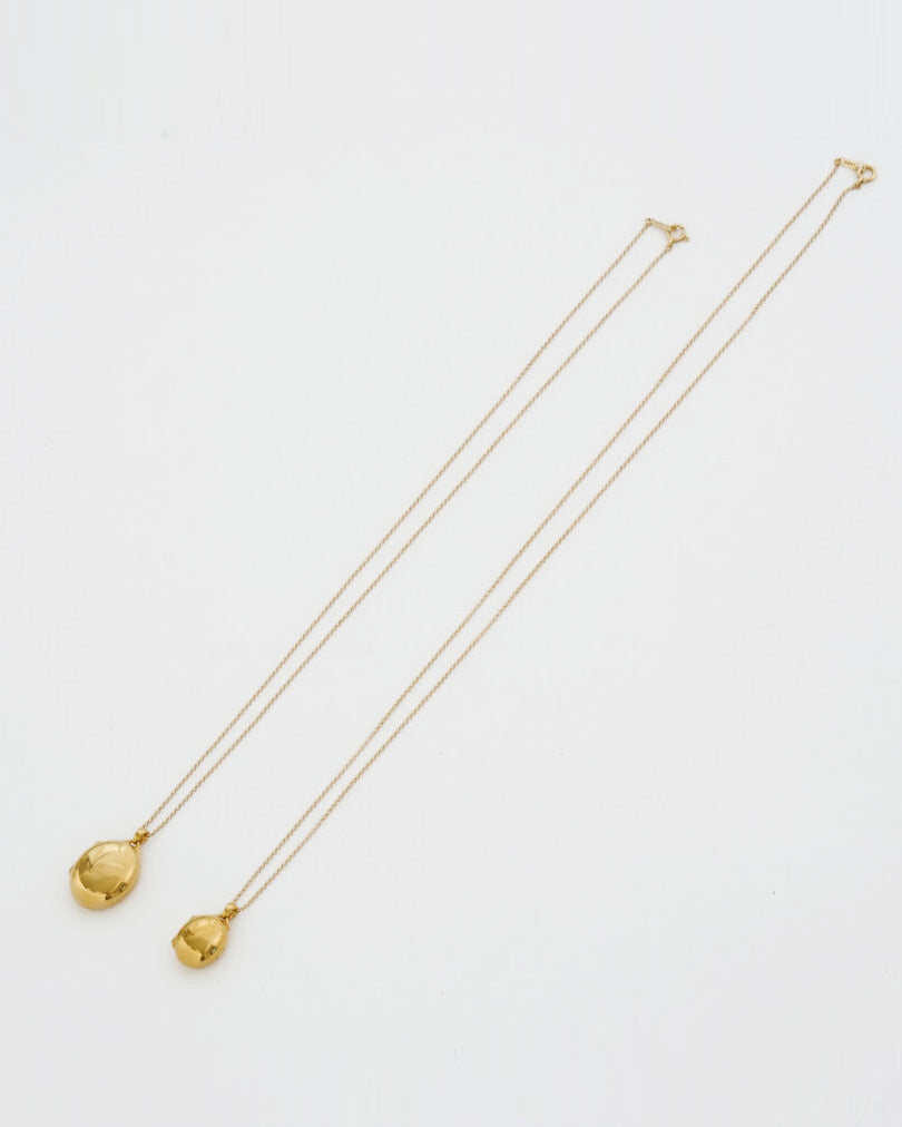 [Order item] locket necklace 01 gold