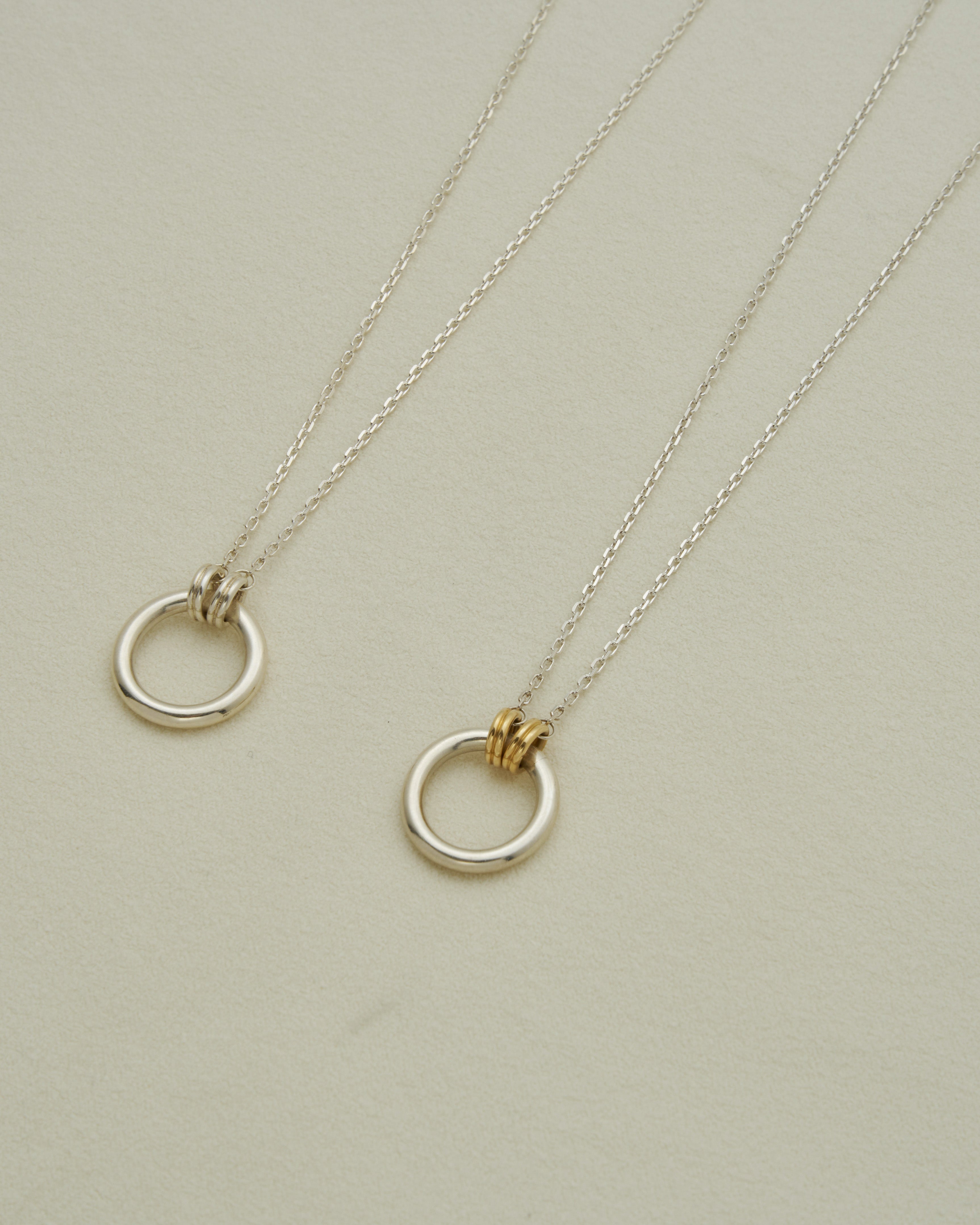 [Made to order] loop necklace 02