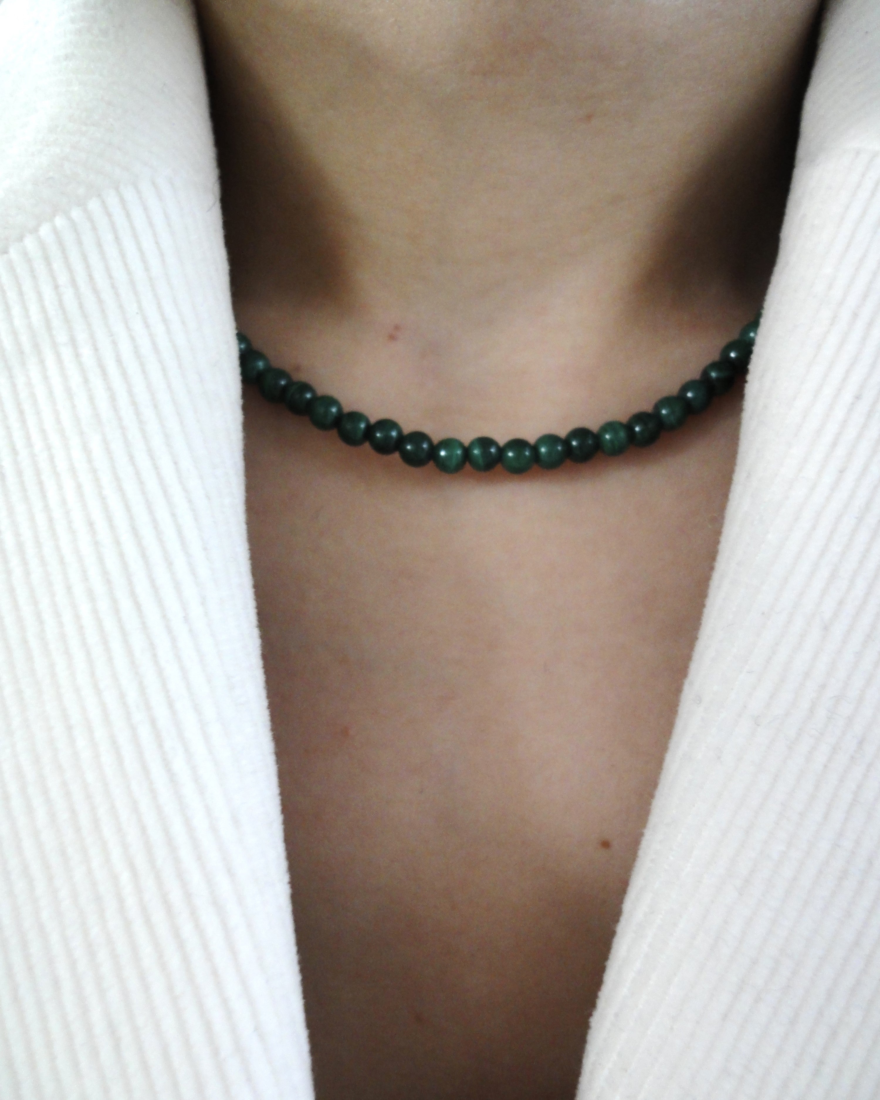 【受注品】amulet Malachite necklace