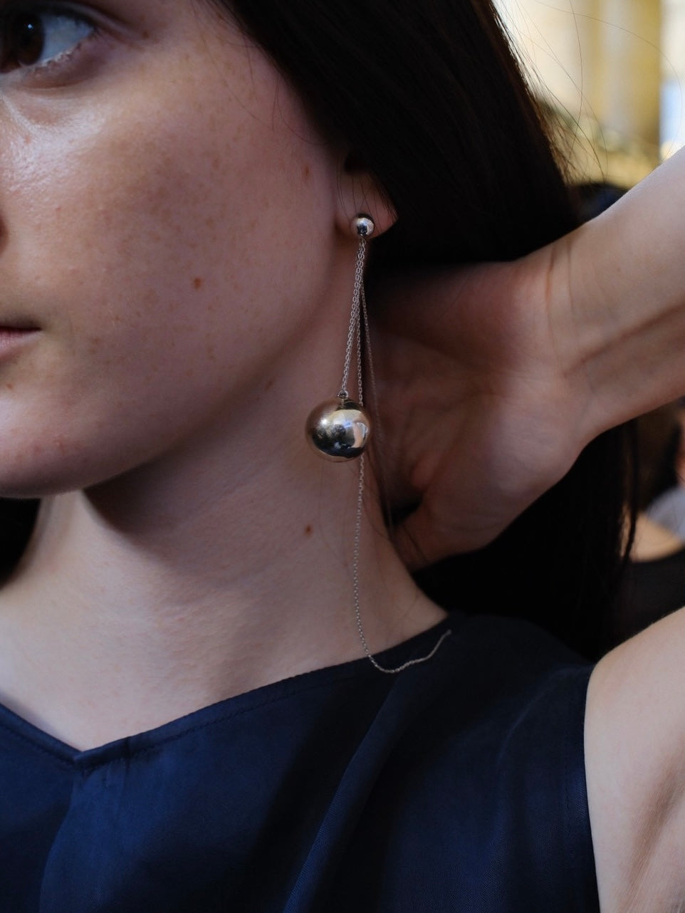 【受注品】Ball earring（RUOHAN）