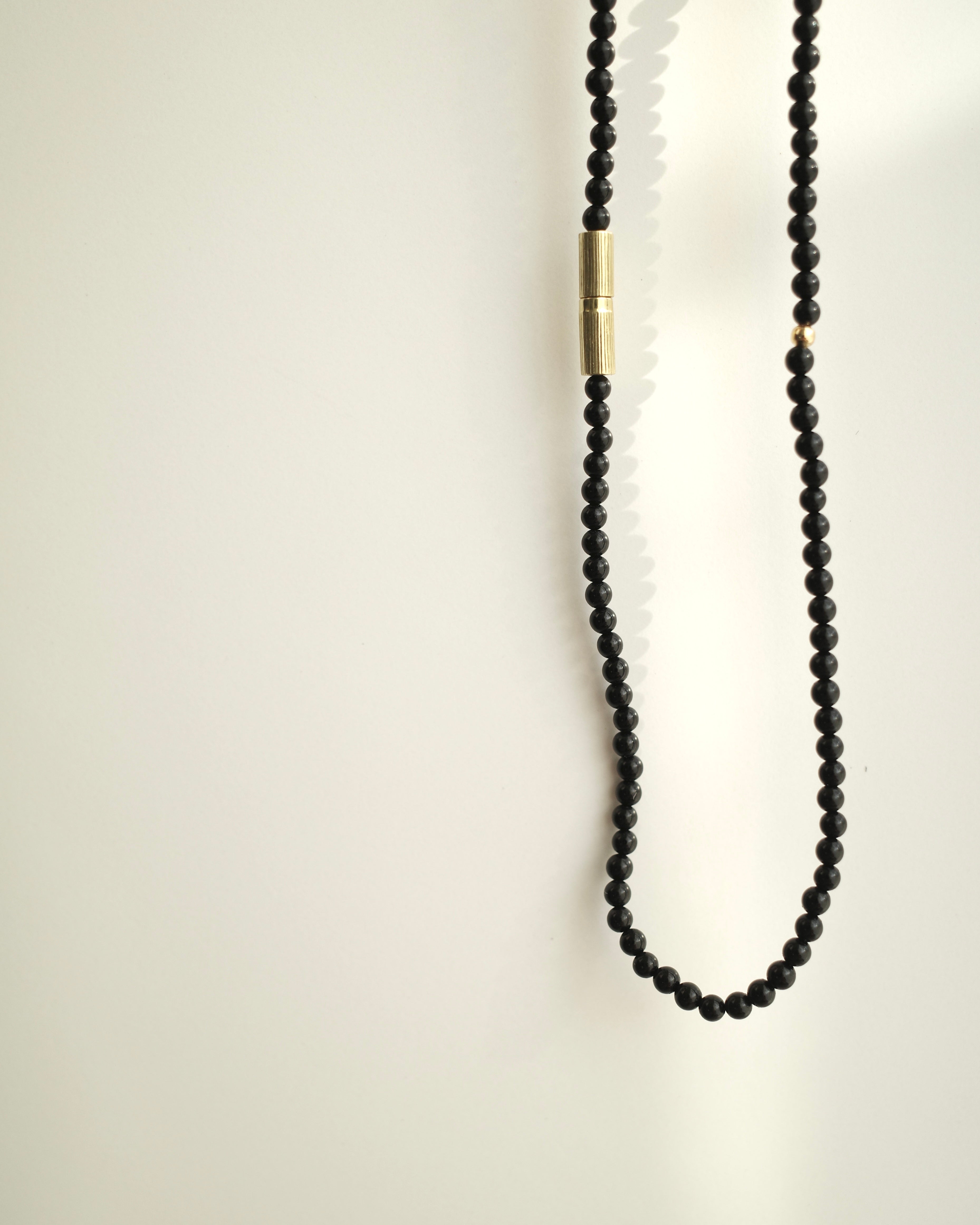 【受注品】amulet Onyx necklace 02