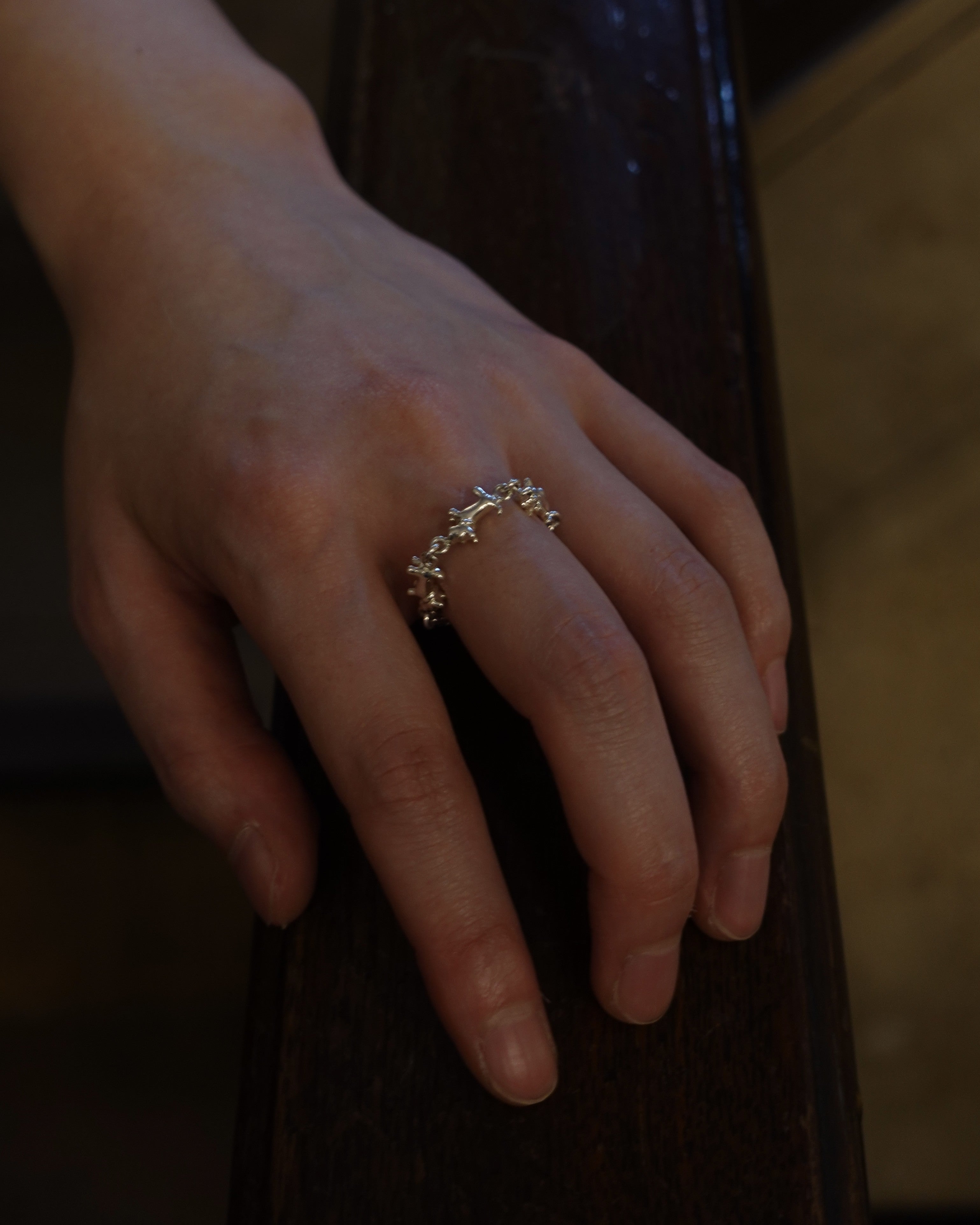 【受注品】schnauzer chain ring