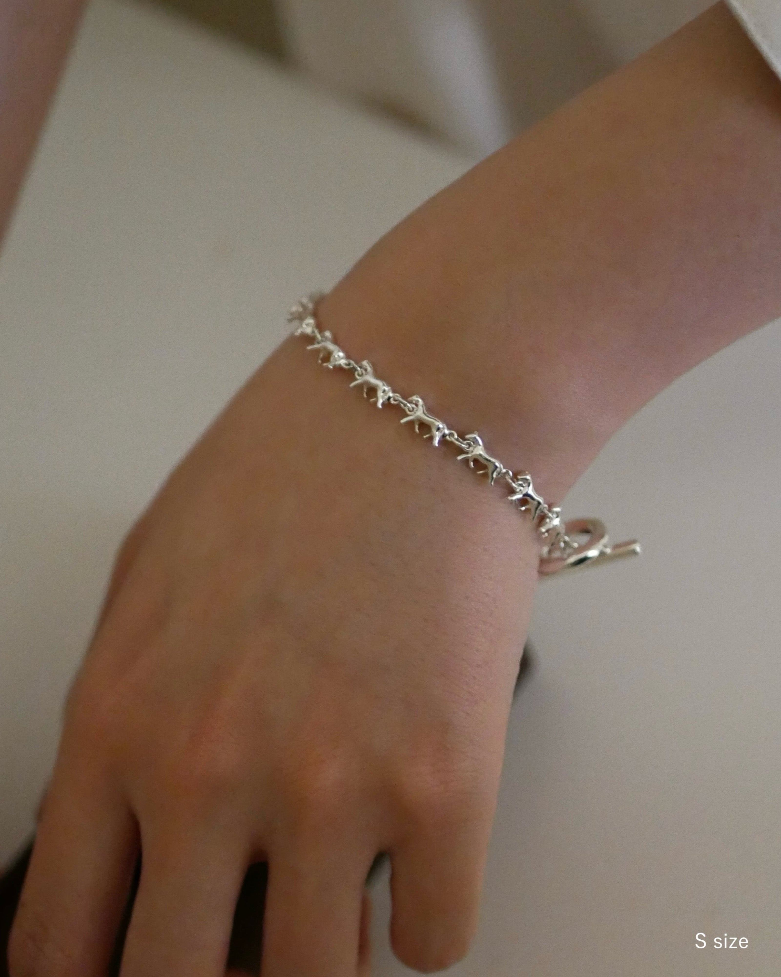 horse chain bracelet 01