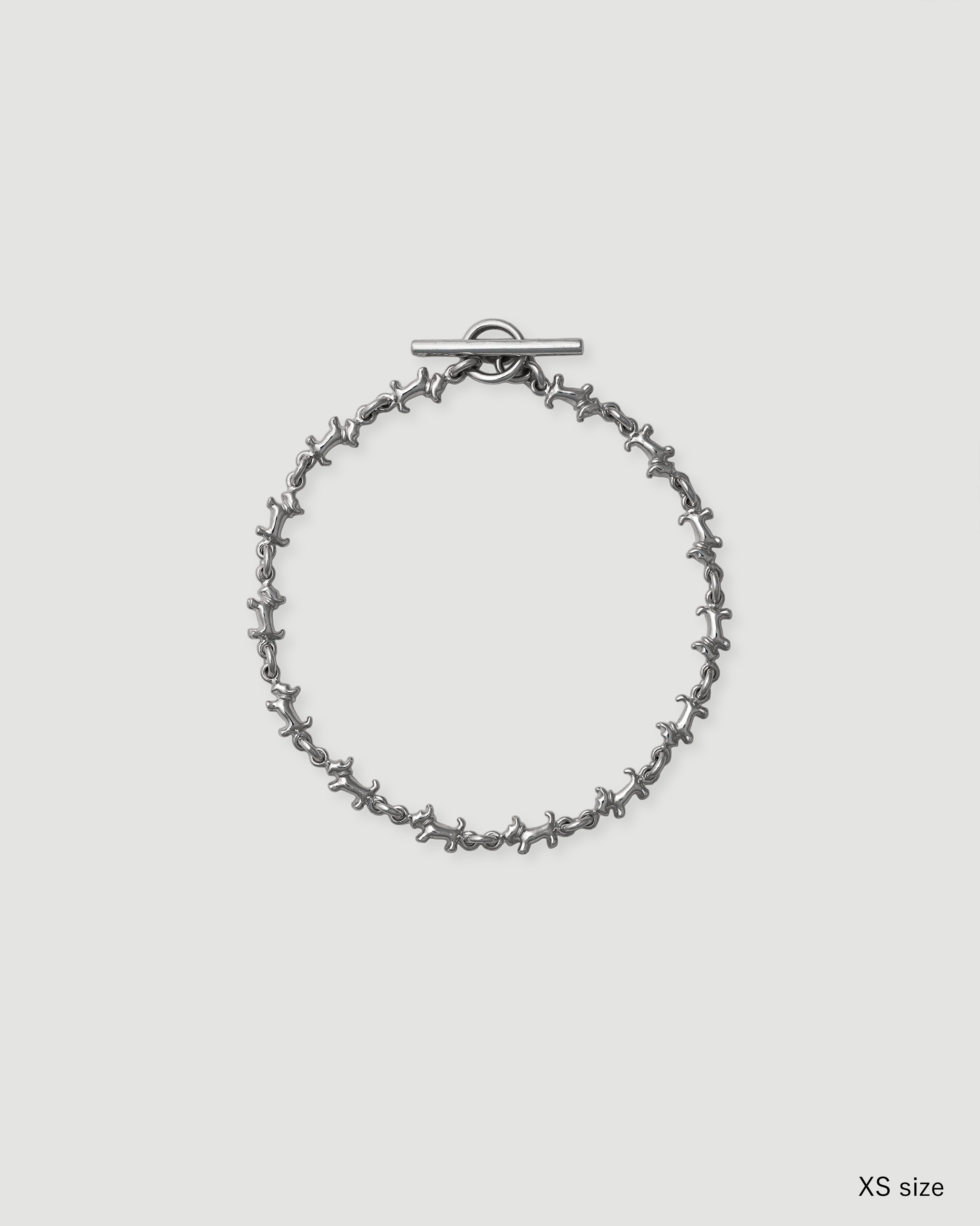 schnauzer chain bracelet 01｜LORO(ロロ)公式通販