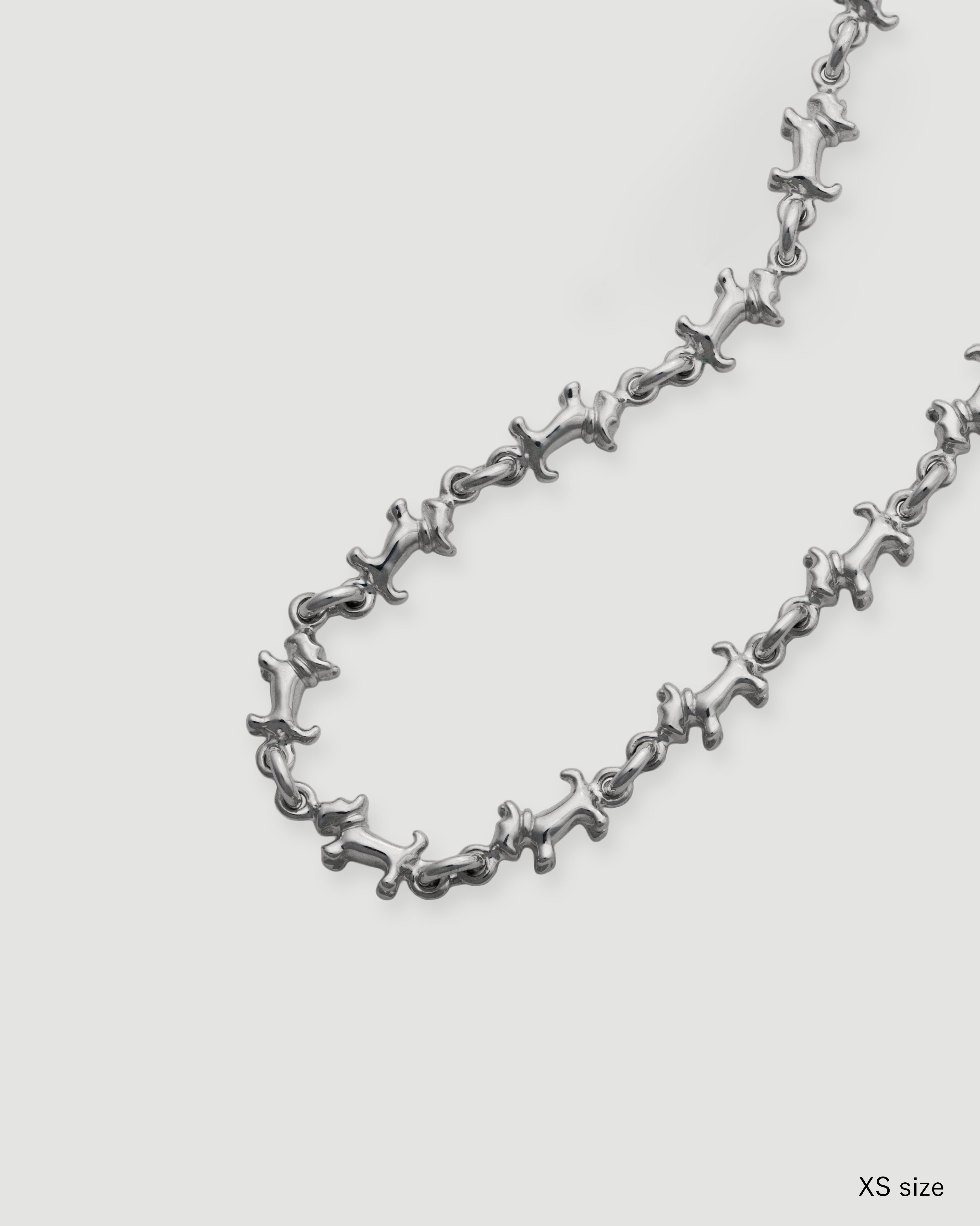 schnauzer chain bracelet 01｜LORO(ロロ)公式通販