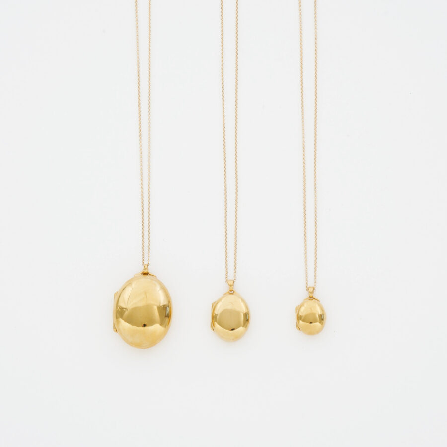 locket necklace 01 gold
