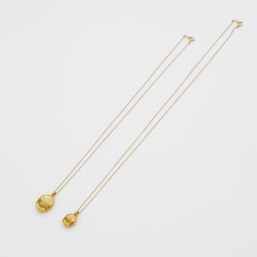 locket necklace 01 gold