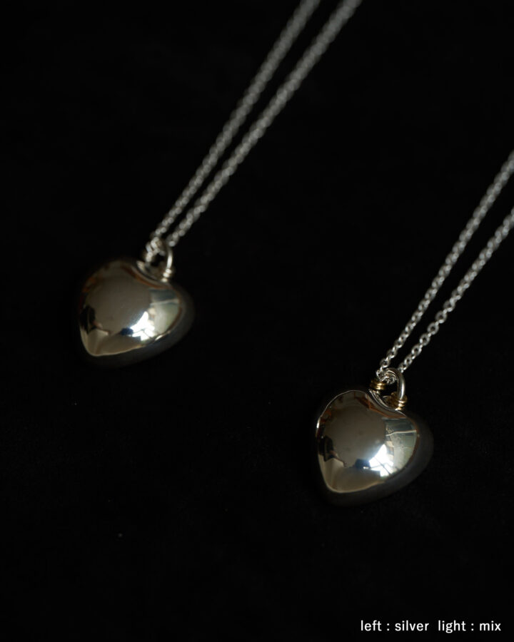 【受注品】 heart necklace 02