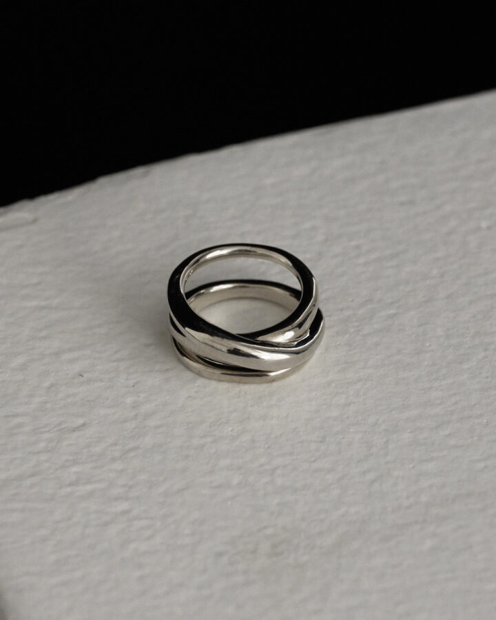 loro LORO shape ring silver | capacitasalud.com