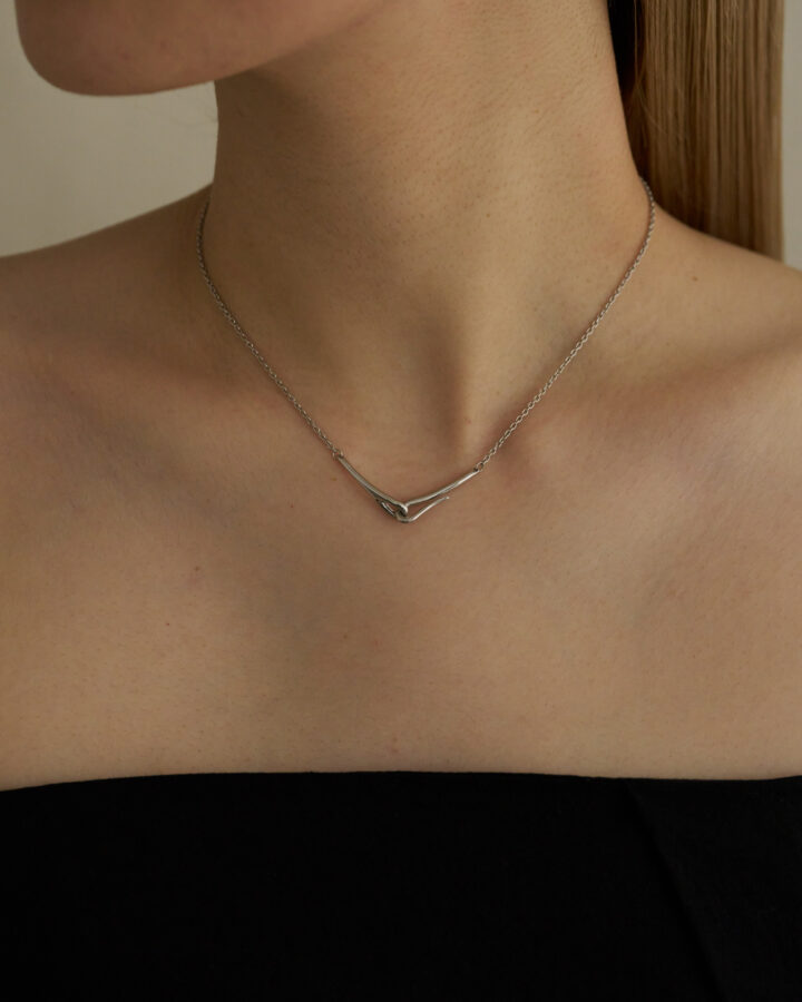 01M necklace 01 silver | LORO