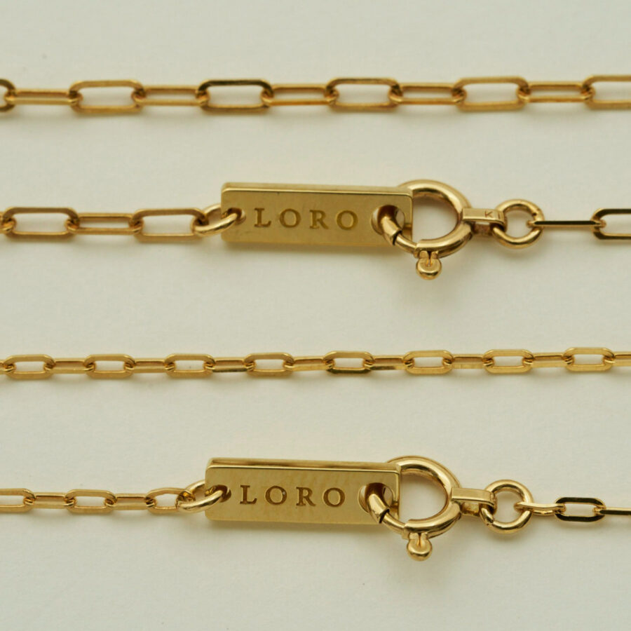 K18 chain bracelet S | LORO