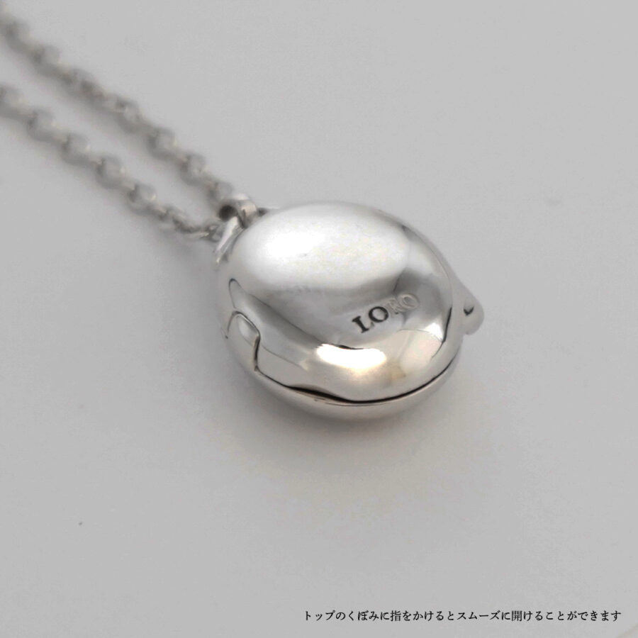 【受注品】 locket necklace 01 silver