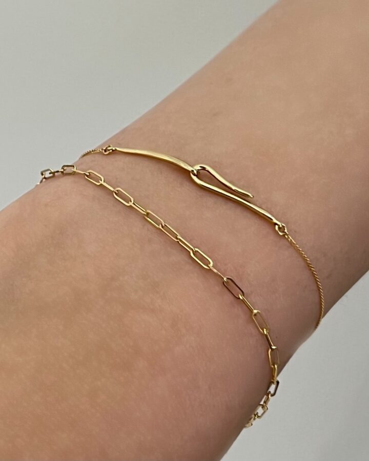 01M bracelet 01 gold | LORO