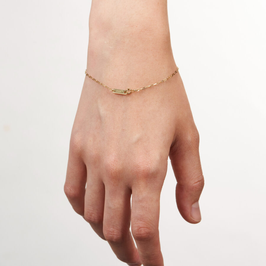 K18 chain bracelet S | LORO